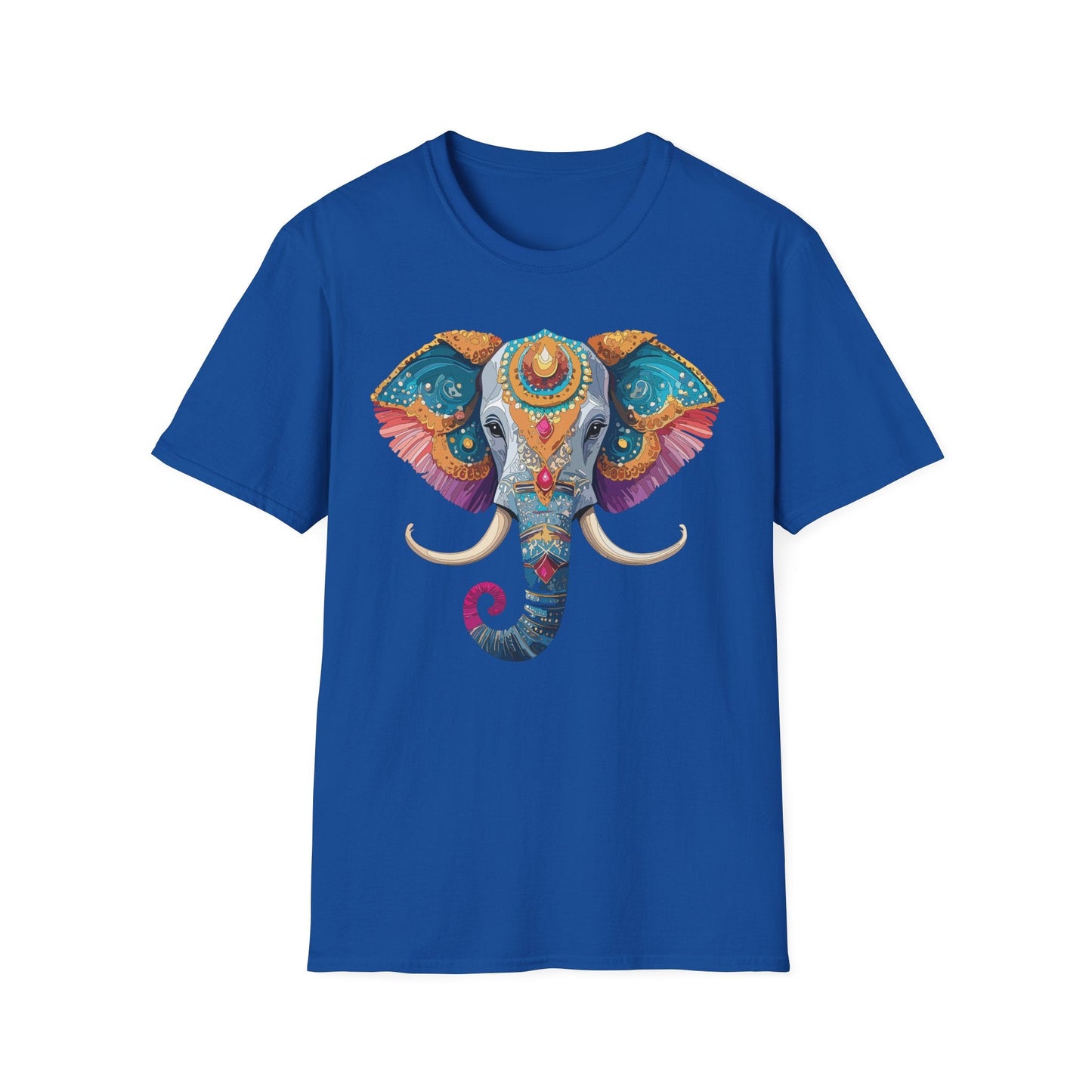 Elephant Shirt Unisex Elephant Tee Softstyle Cotton Gildan 64000 Animal Tee Graphic Elephant Tee