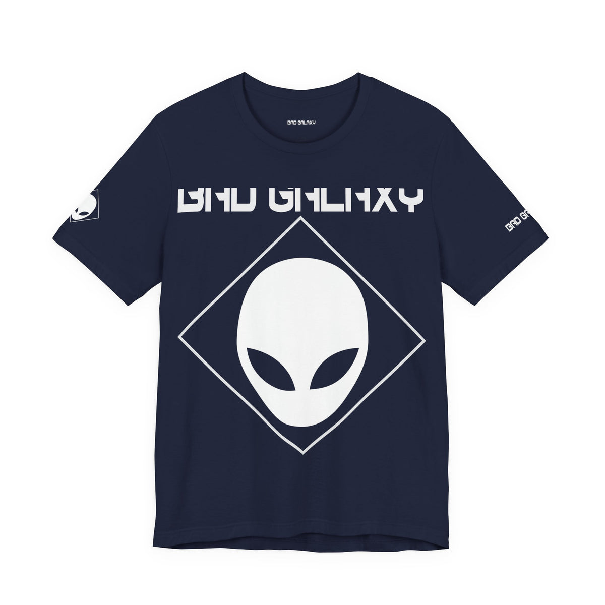 Alien Graphic Unisex Cotton Bella+Canvas Tee with Art Design b55
