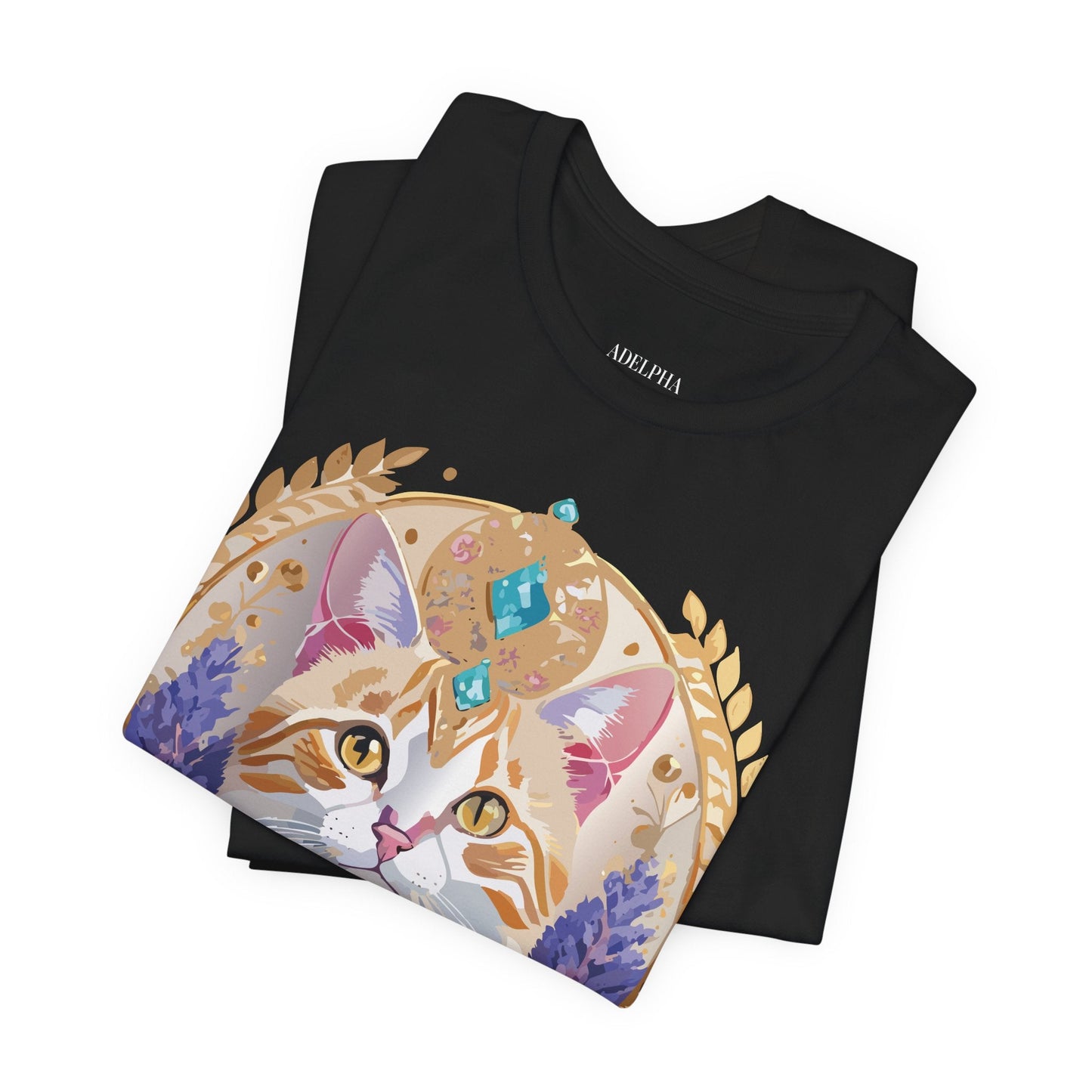 Medallion Graphic Unisex 100 Cotton Vintage Animal Medal Artwork Tee 10