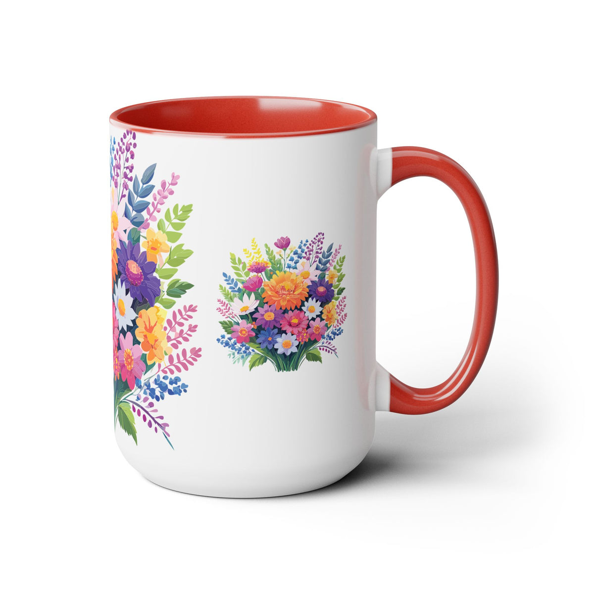 Floral Mug, Floral Cup