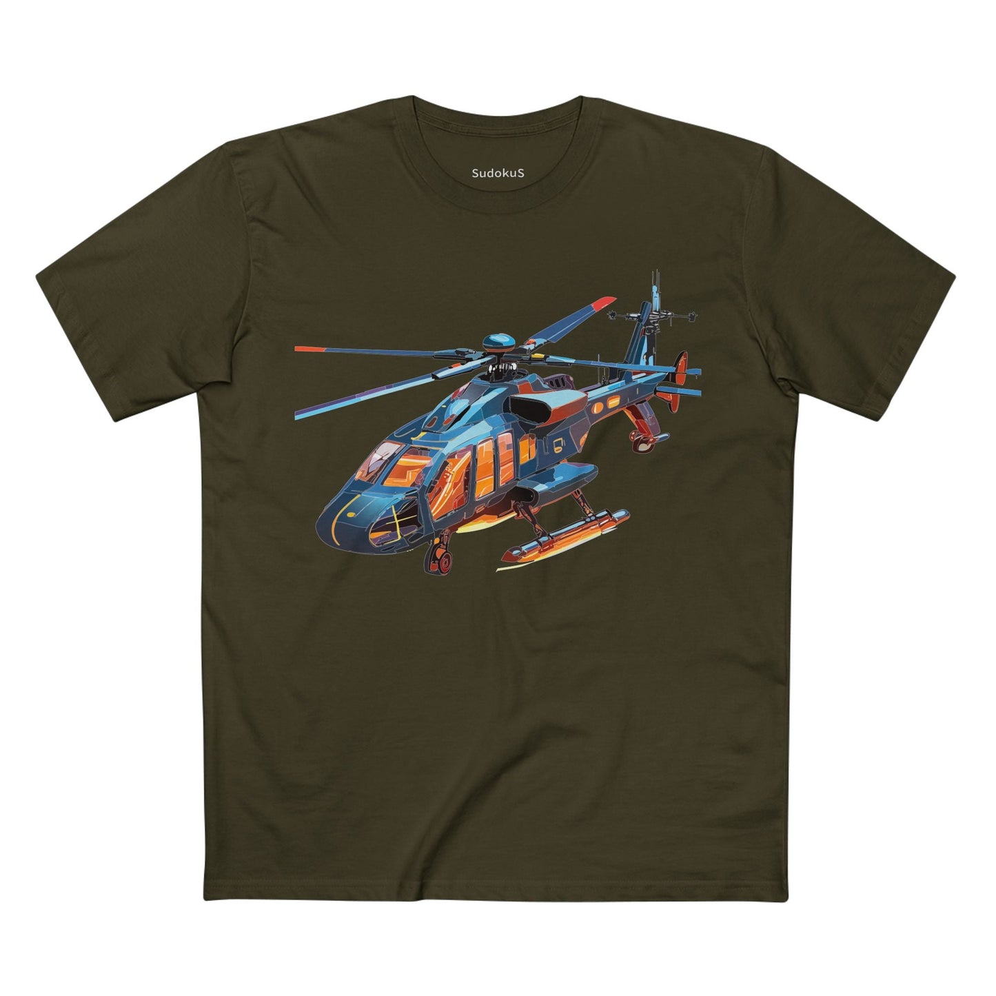 Chopper Graphic Unisex 100 Cotton Staple Tee 3