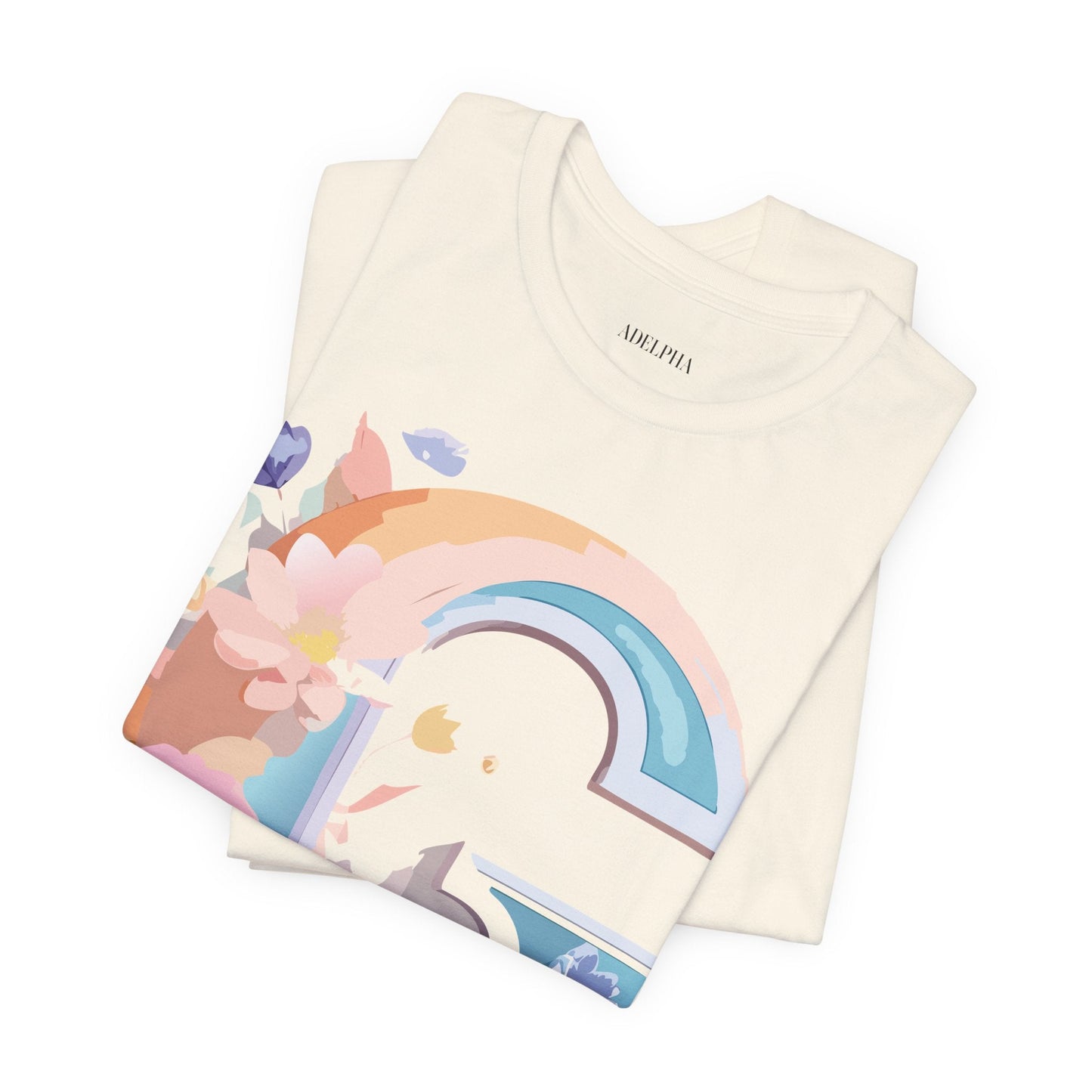 Letter G Graphic Tee Unisex Short Sleeve T Shirt by Adelpha Vintage Inspired Artwork