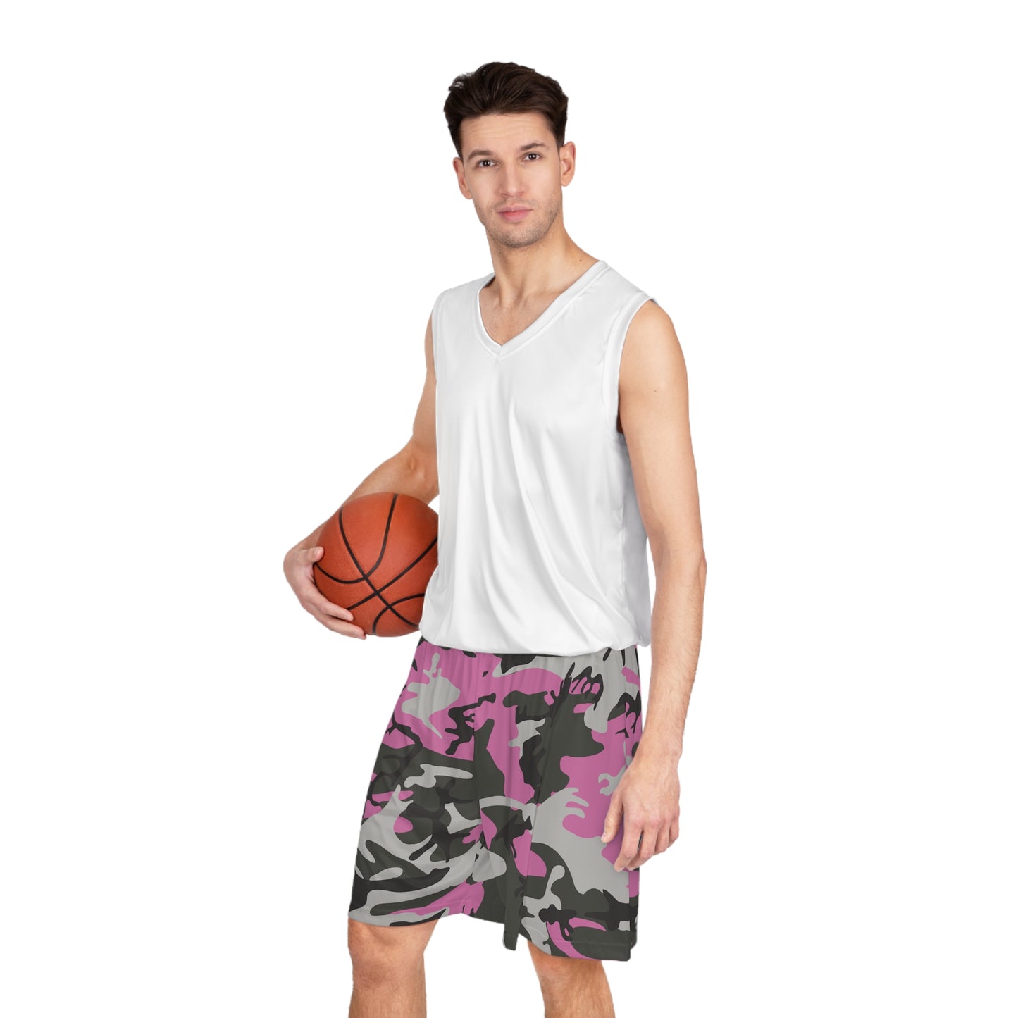 Men's Camo Basketball Shorts