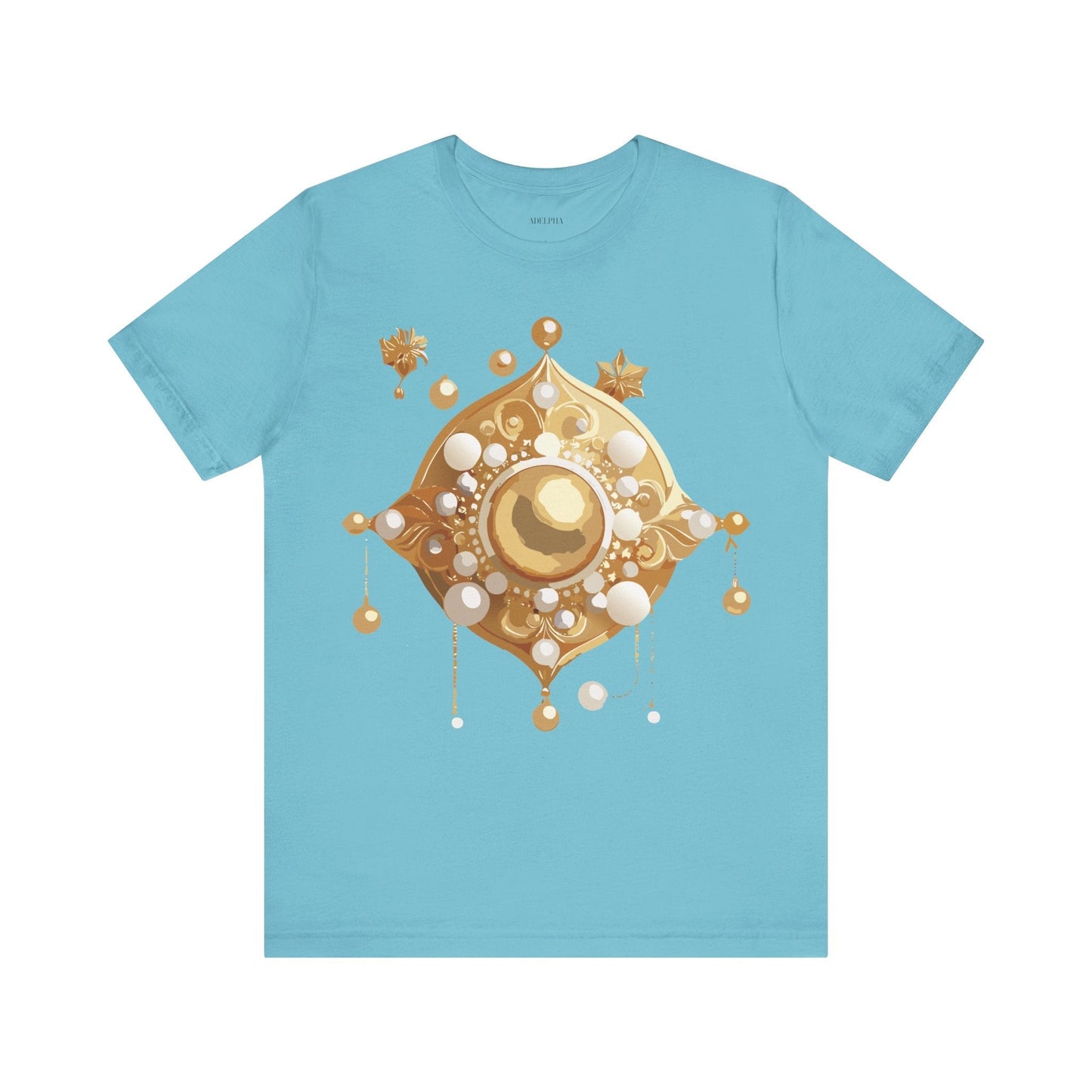Jewelry Graphic Unisex 100 Cotton Vintage Treasure Art T-Shirt 32