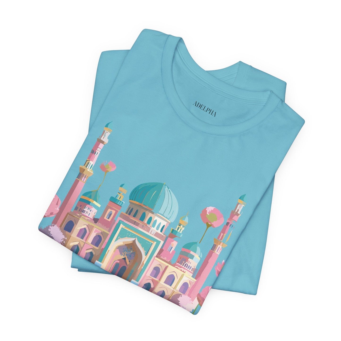 Tourist With Tashkent Graphic Tee Unisex Jersey Short Sleeve Vintage Inspired Artwork