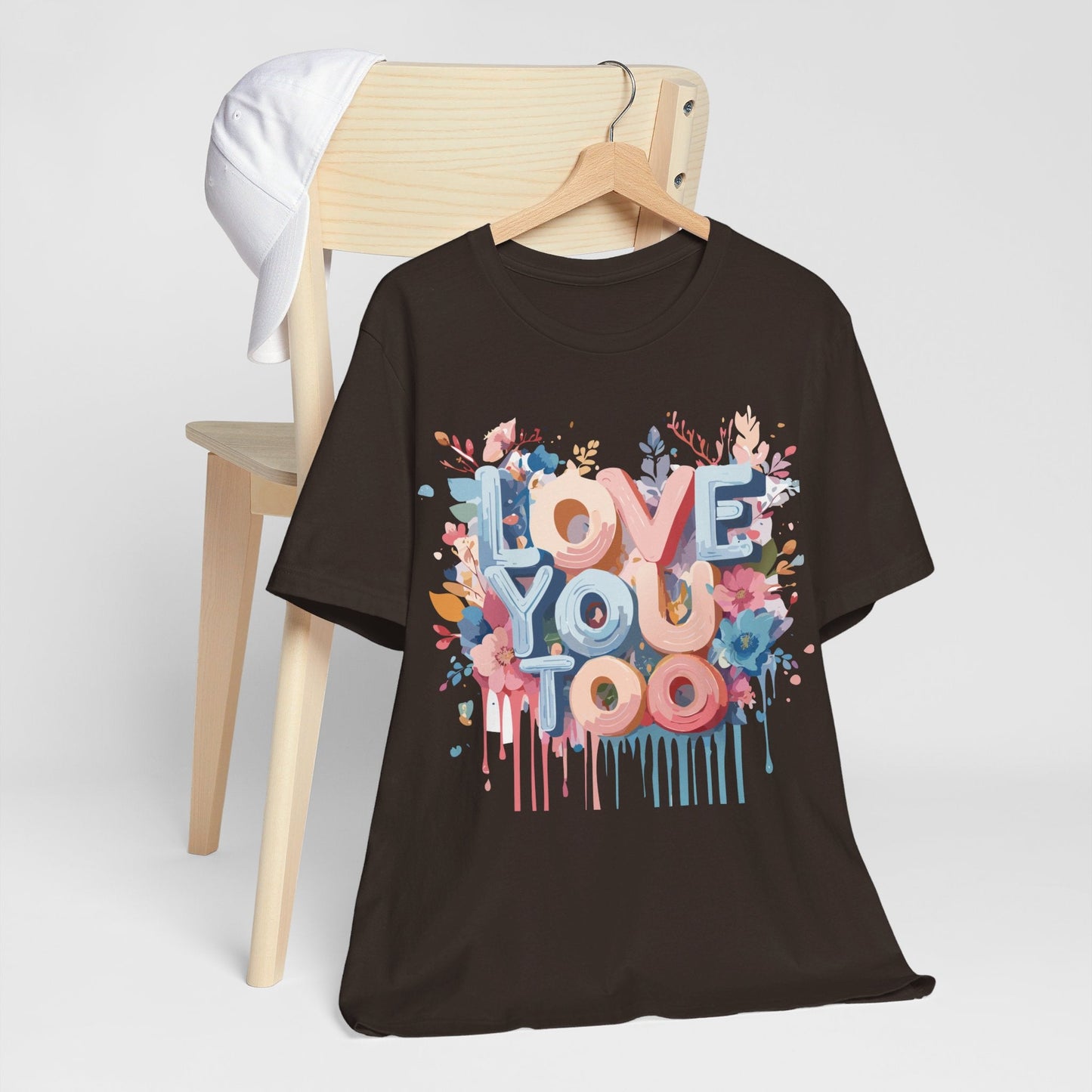 Valentine Graphic Tee Unisex Short Sleeve Art Design By Adelpha Vintage Inspired Tee
