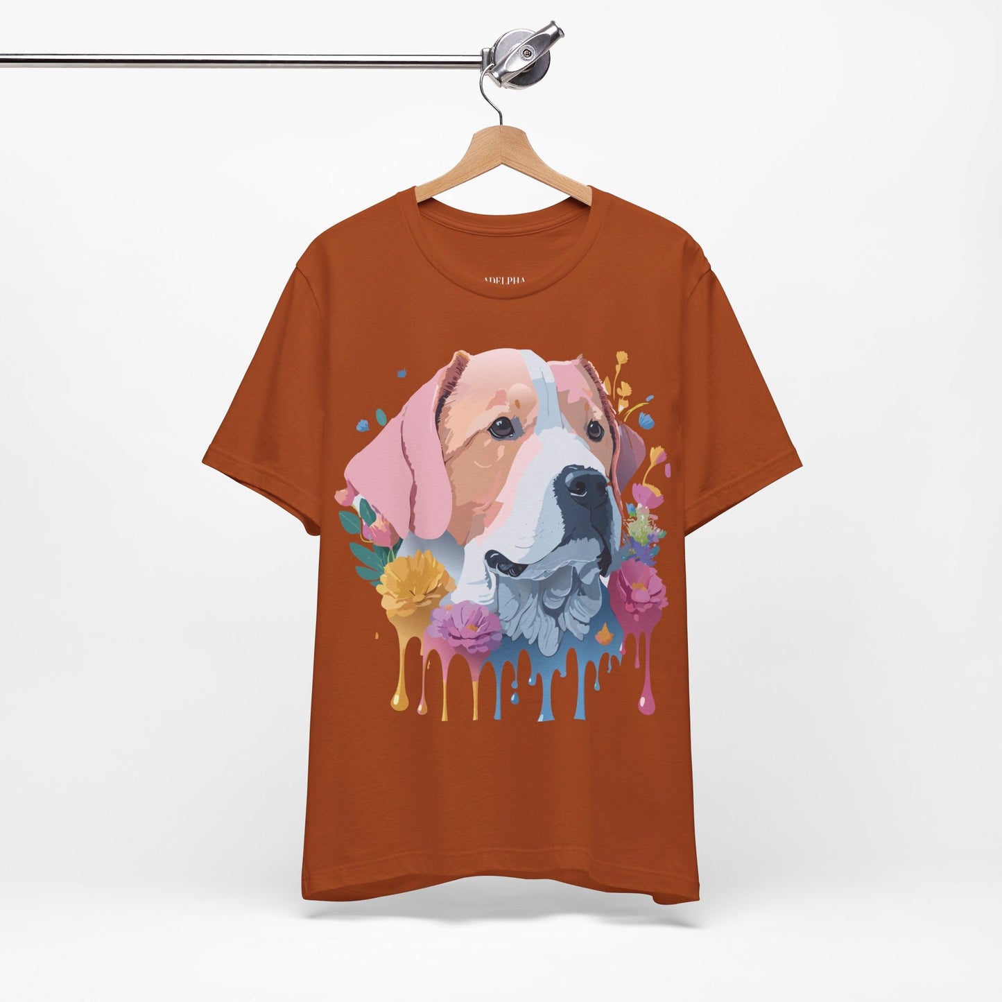 Dog Graphic Unisex 100 Cotton T-Shirt 9