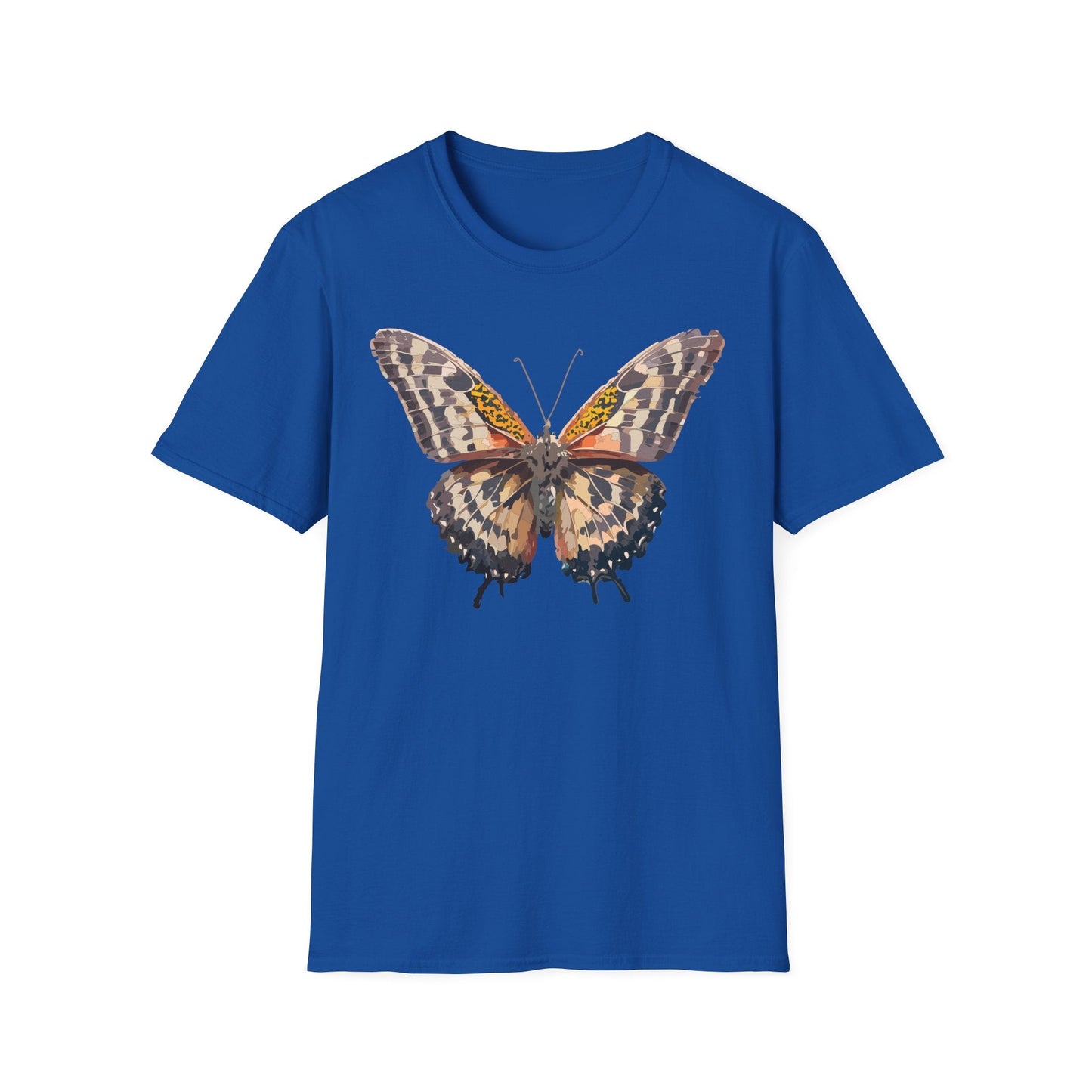 Butterfly Shirt Unisex Tee Monarch Butterfly Tee Softstyle Gildan 64000 Classic Fit