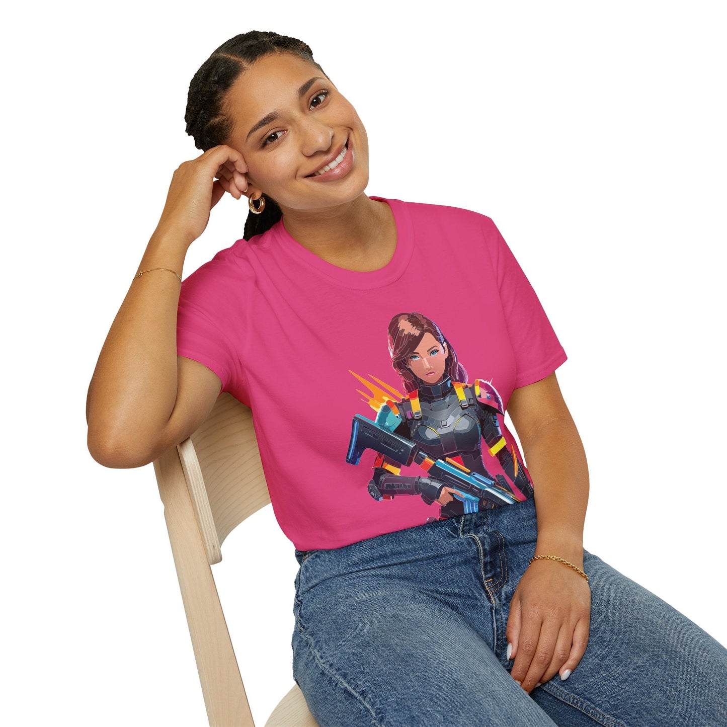 Robocop Graphic Unisex Cotton With Cyber Man Artwork Tee 8