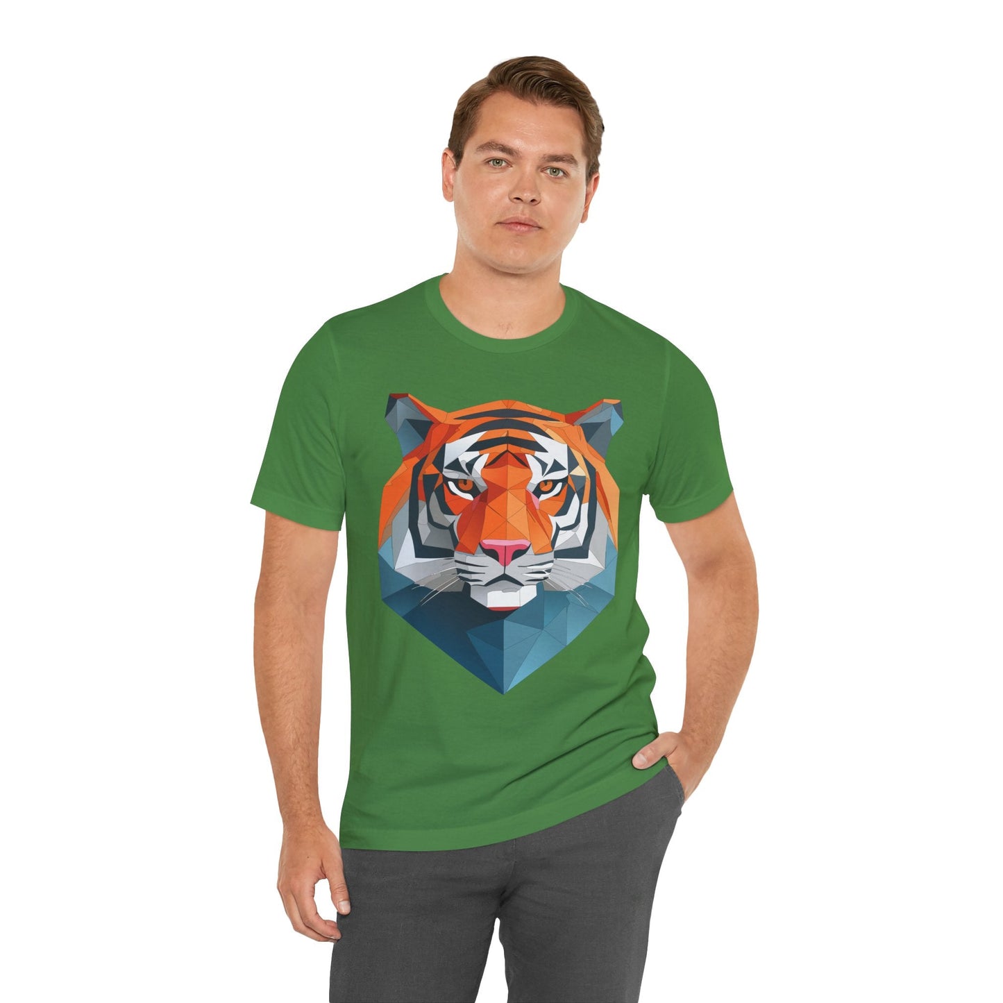 Unisex Animal Artwork Tee Shirt With Wild Animals Design For Everyday Wear And Comfort