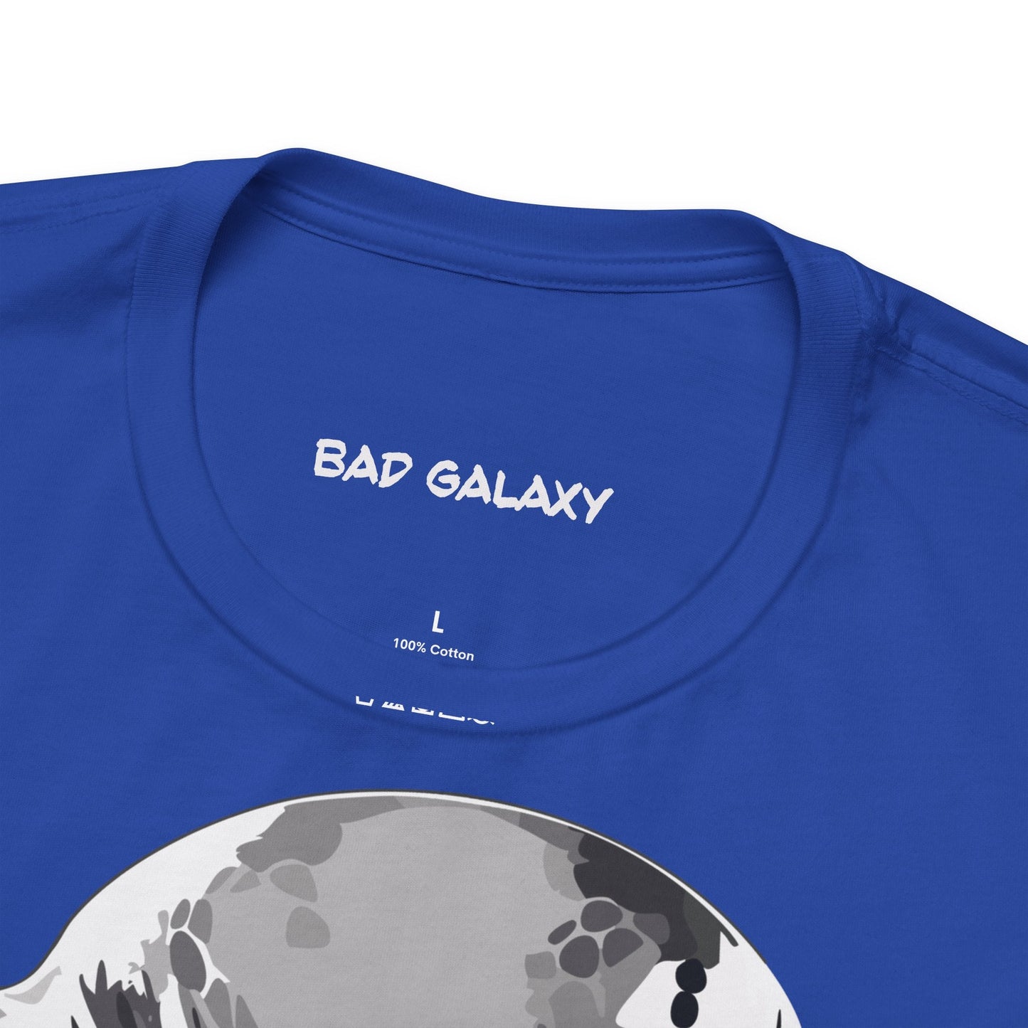 Tee Shirt With Alien From Bad Galaxy 100 Percent Cotton Made In USA Free Shipping