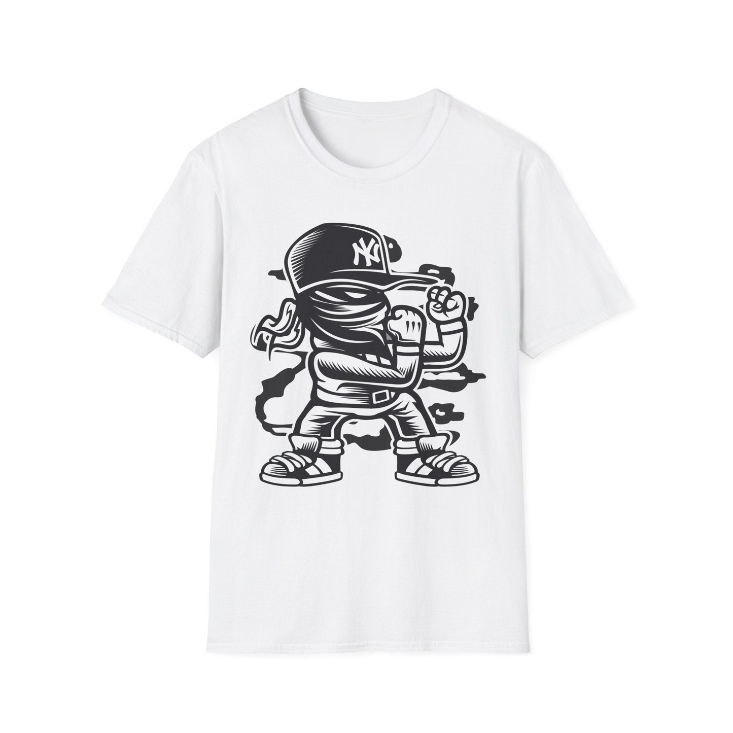 Cartoon T Shirt Animation T Shirt Funny Tee Shirt Unisex Softstyle Cotton Tee Gildan 64000