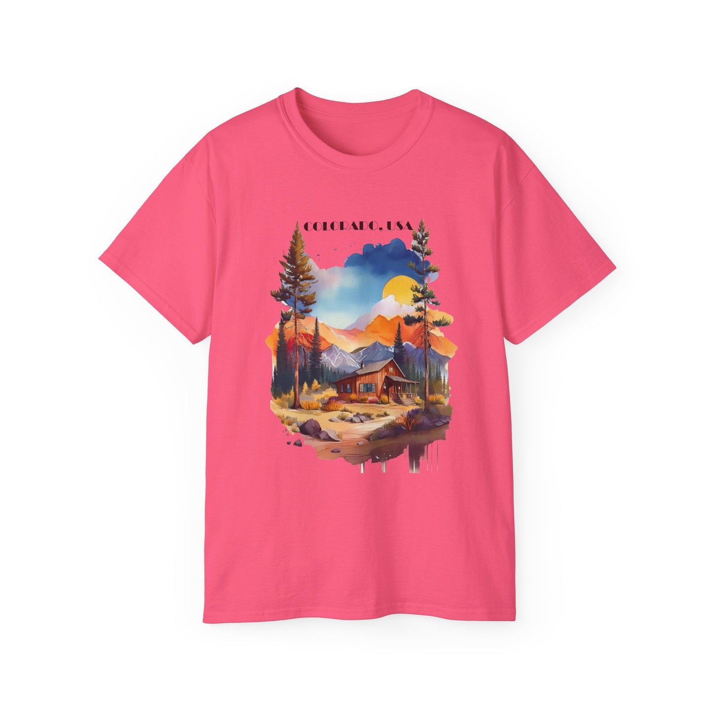 Colorado Graphic Unisex Cotton T‑Shirt 2