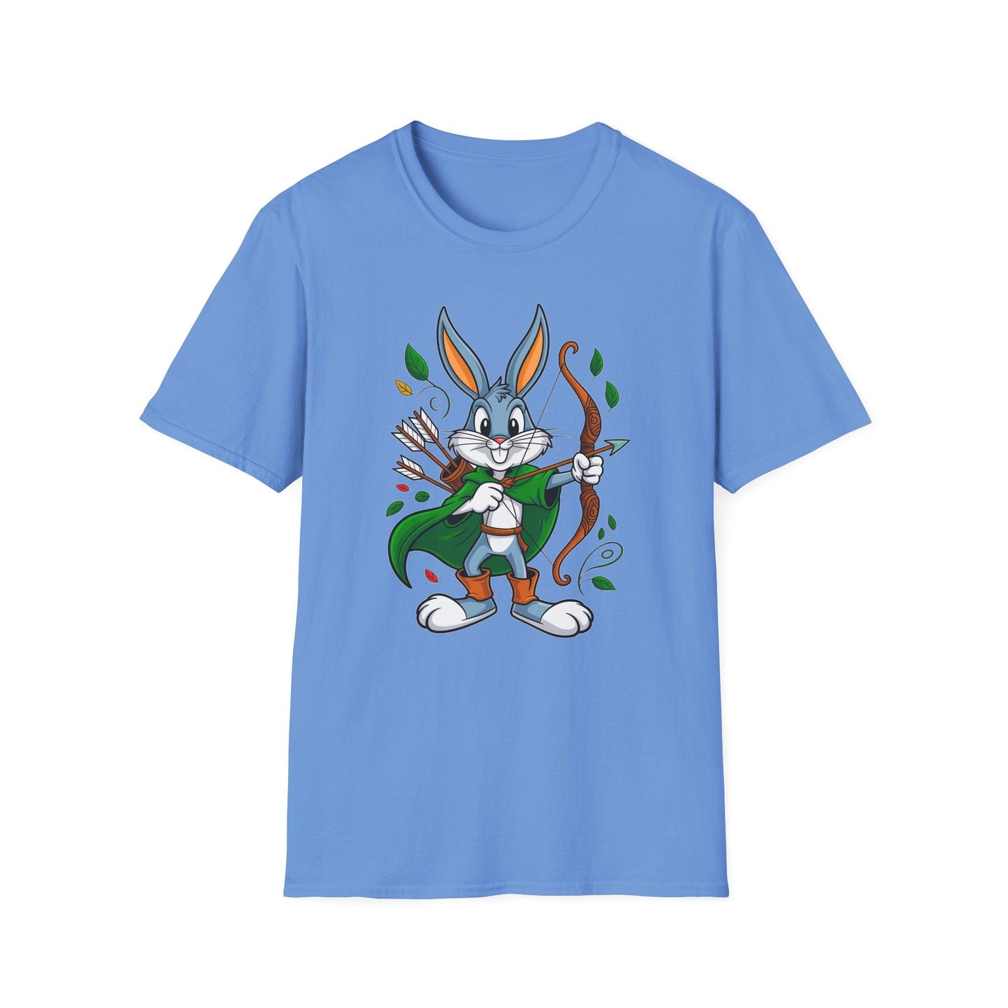 Bugs Bunny T Shirt Unisex Gildan Softstyle 100 Percent Ring Spun Cotton Cartoon Shirt Graphic