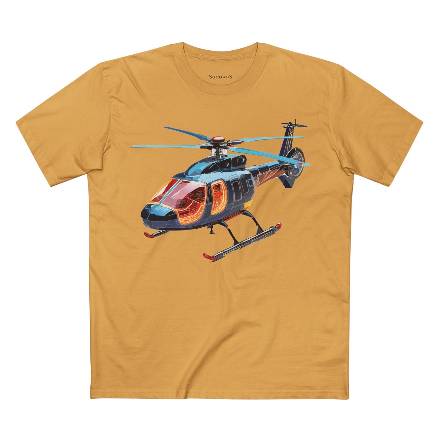 Chopper Graphic Unisex 100 Cotton Staple Tee 12