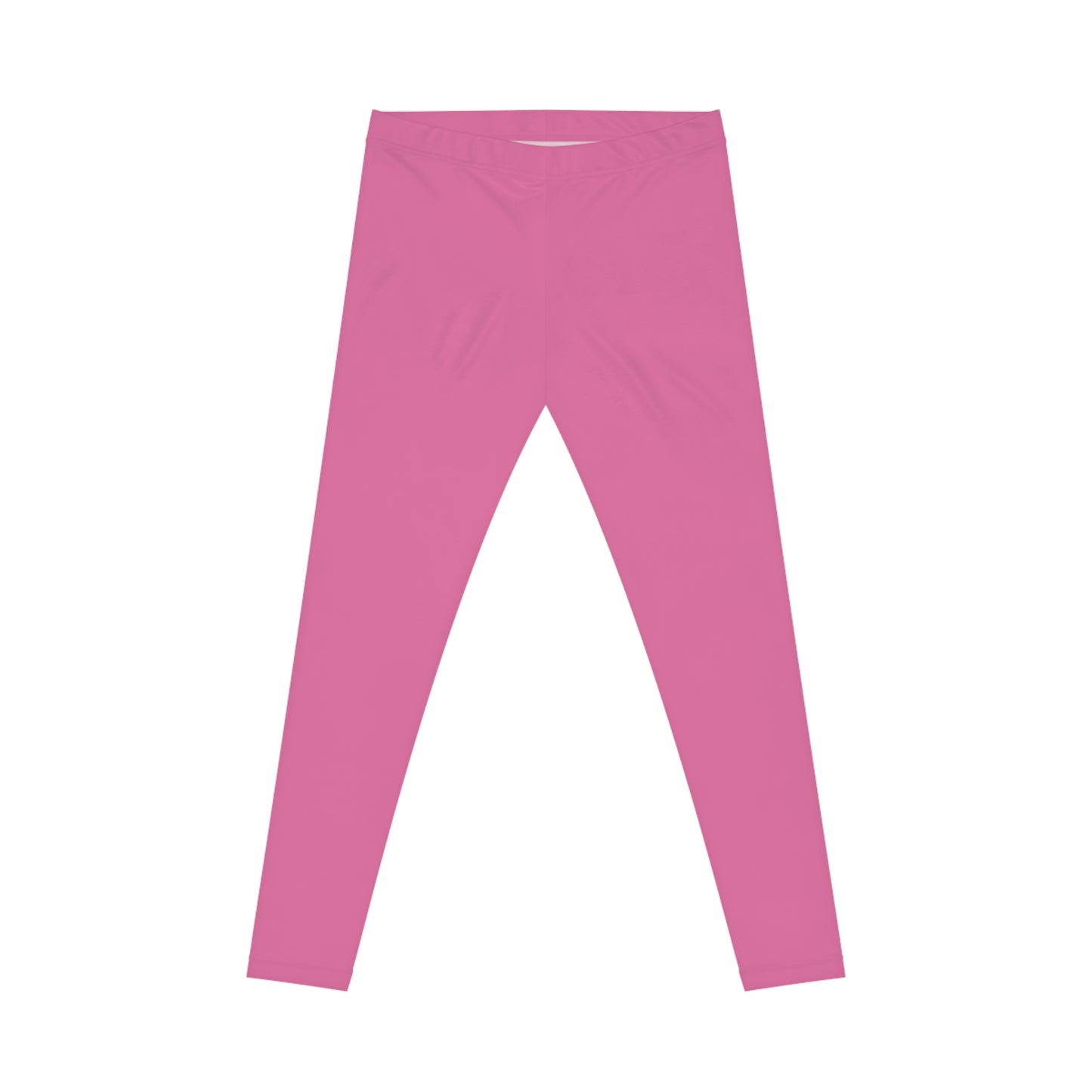 Sweet Peony Color Women's Poly-Span Casual Leggings XS-2XL