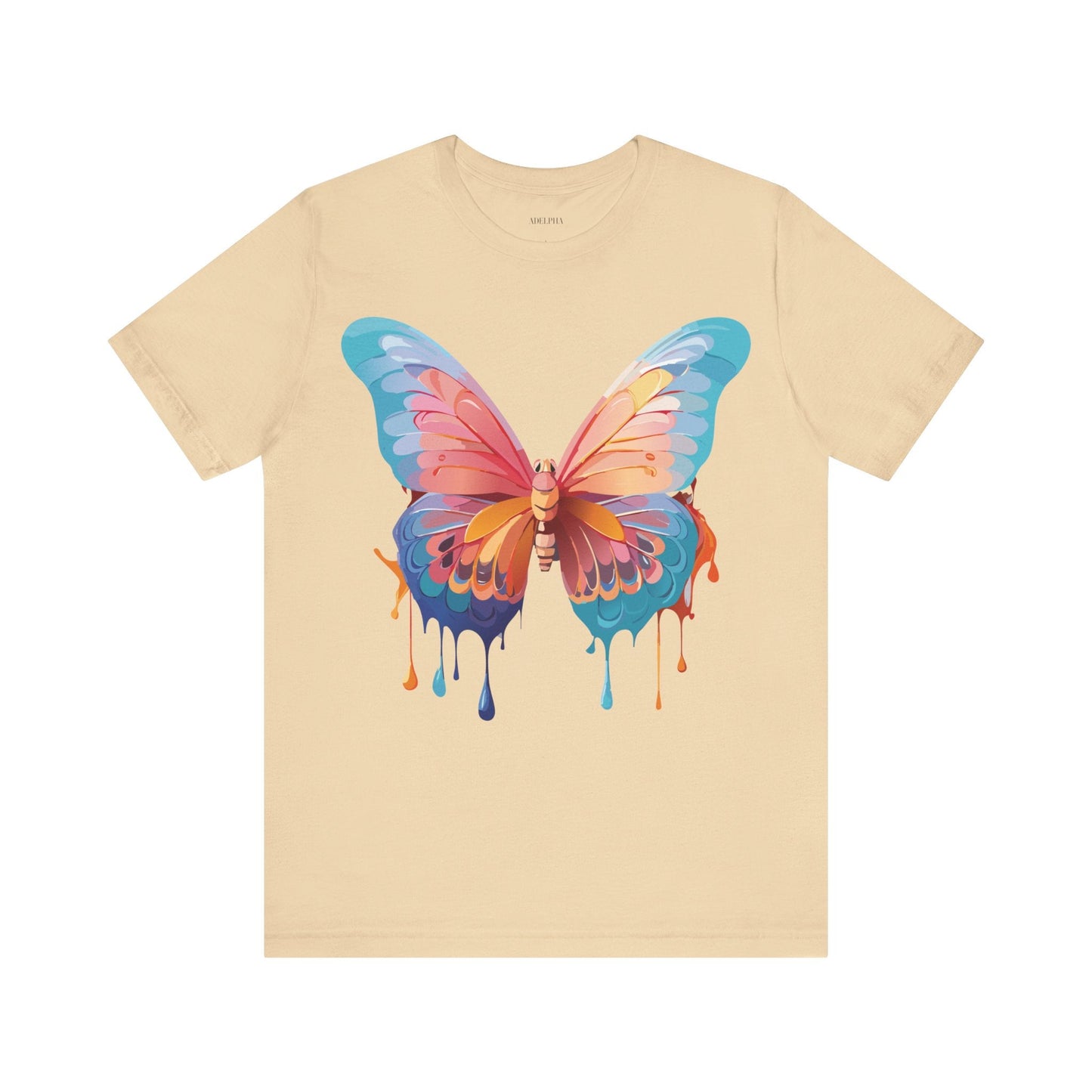 Butterfly Graphic Tee By Adelpha Unisex Short Sleeve Jersey Shirt