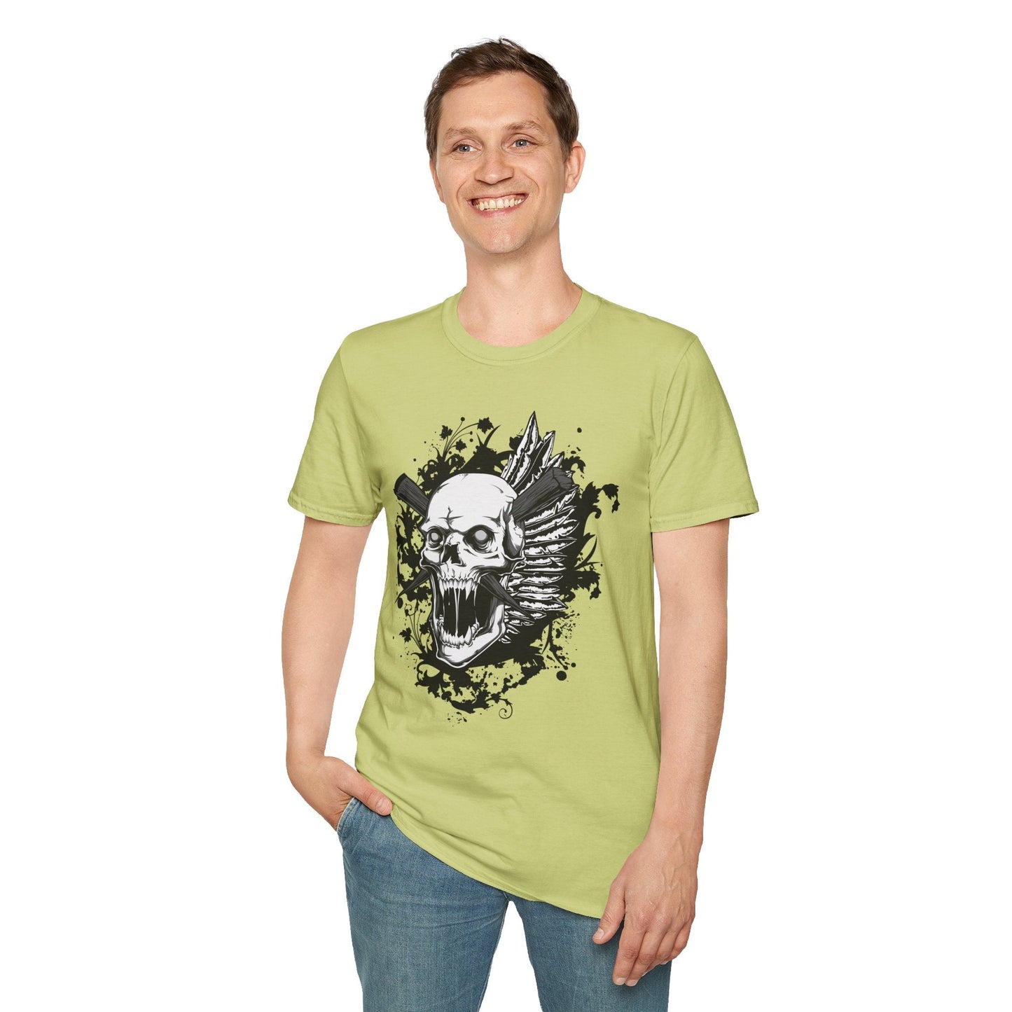 Art Design Graphic Tee Shirt Unisex Softstyle Gildan 64000 100 Percent Ring Spun Cotton