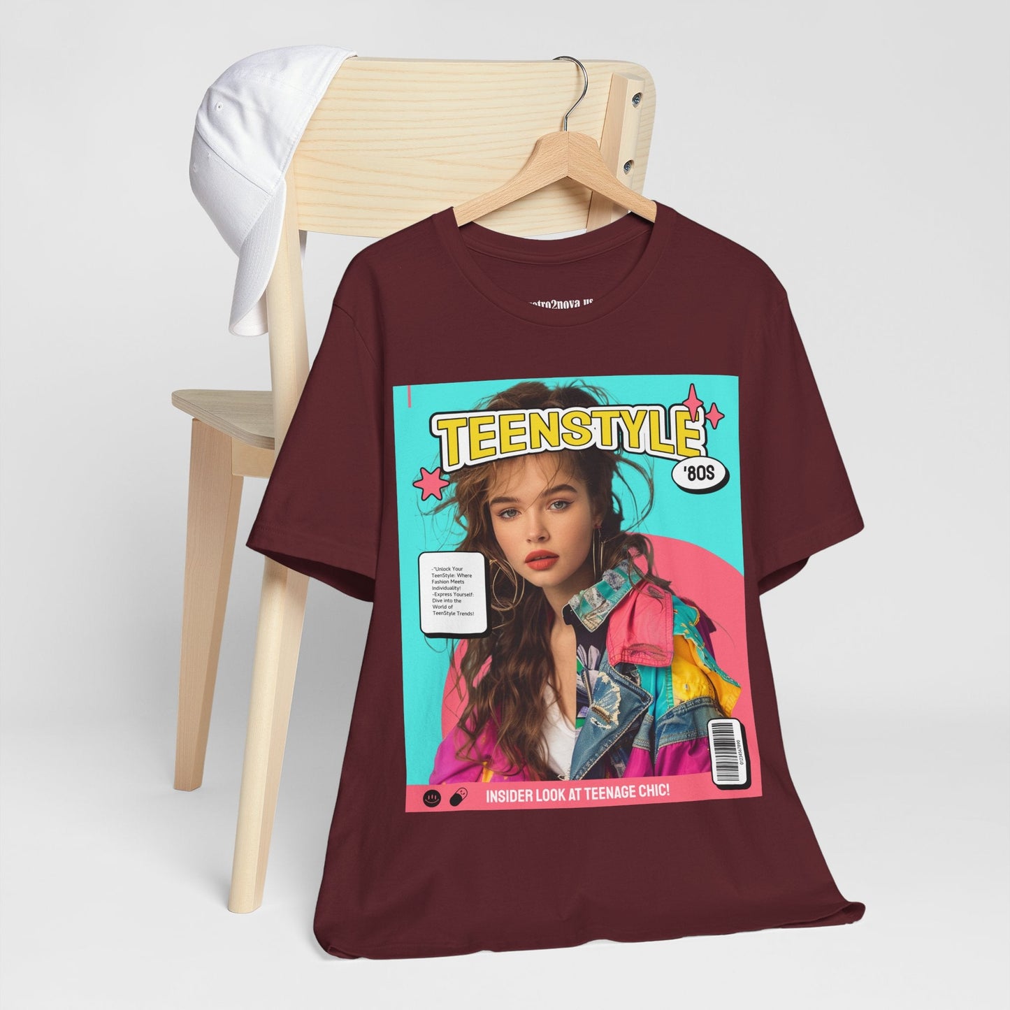 Magazine Cover Shirt Unisex Jersey Short Sleeve Tee Lightweight Breathable Fabric