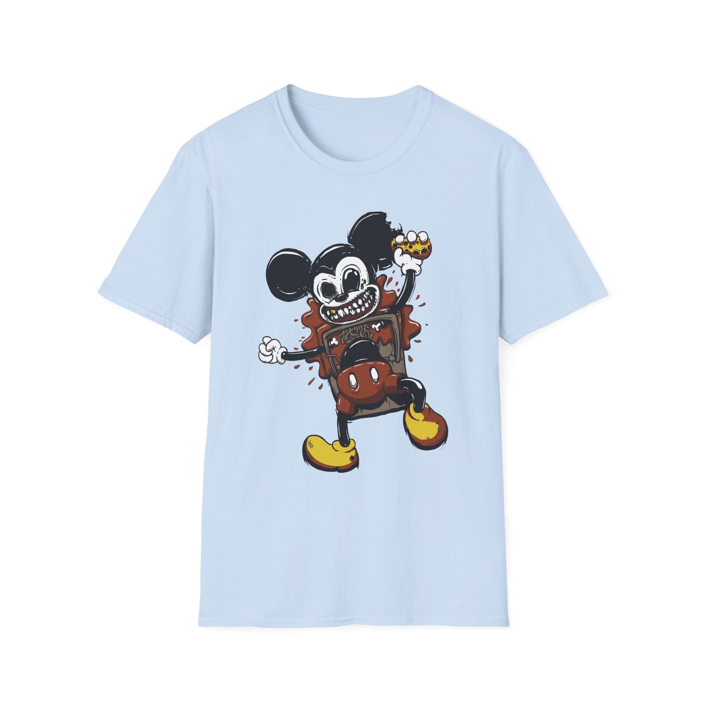 Cartoon T Shirt Animation Tee Unisex Gildan Softstyle 64000 100 Percent Cotton Comfort