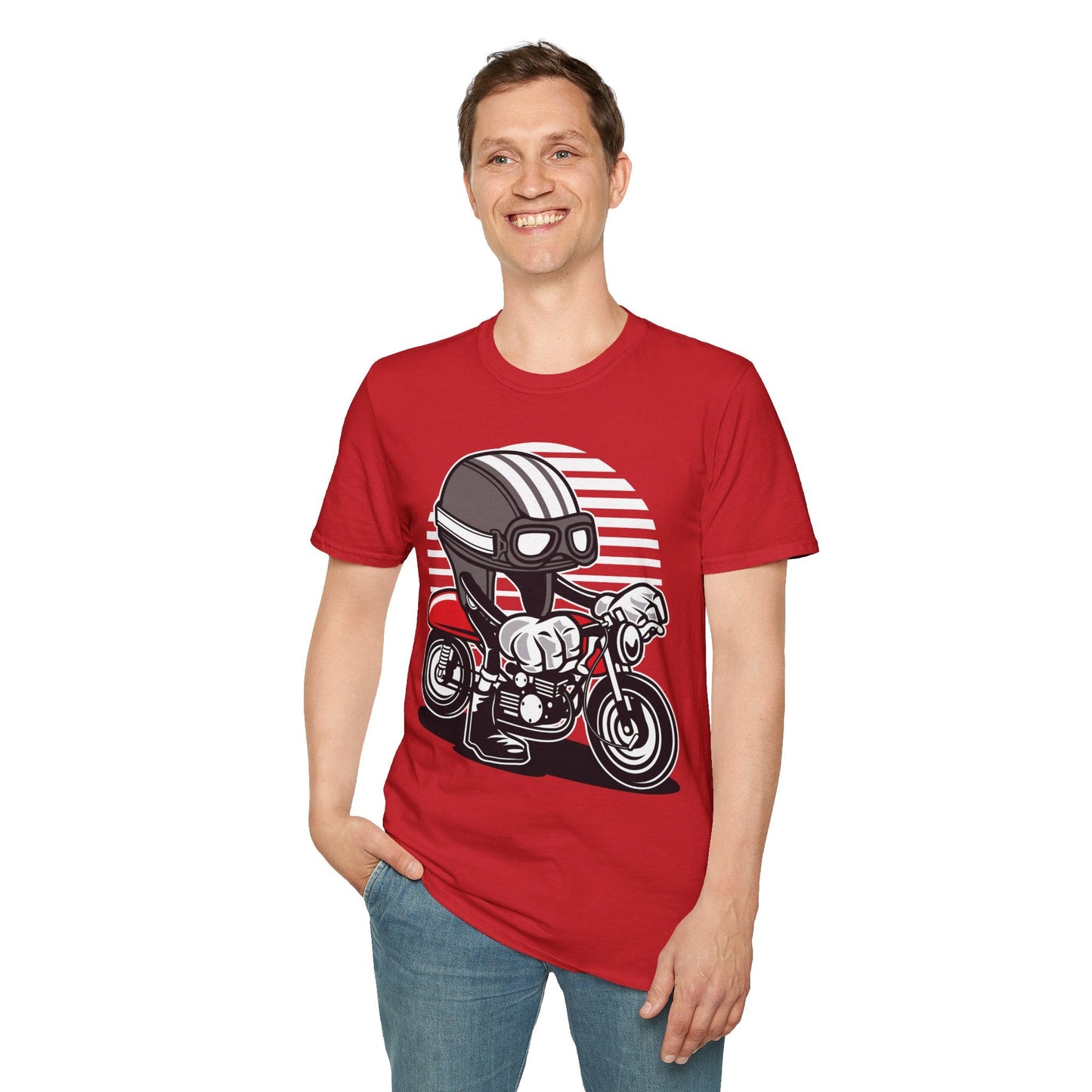 Cartoon T Shirt Animation T Shirt Funny Tee Shirt Unisex Softstyle Gildan 64000 Cotton Tee