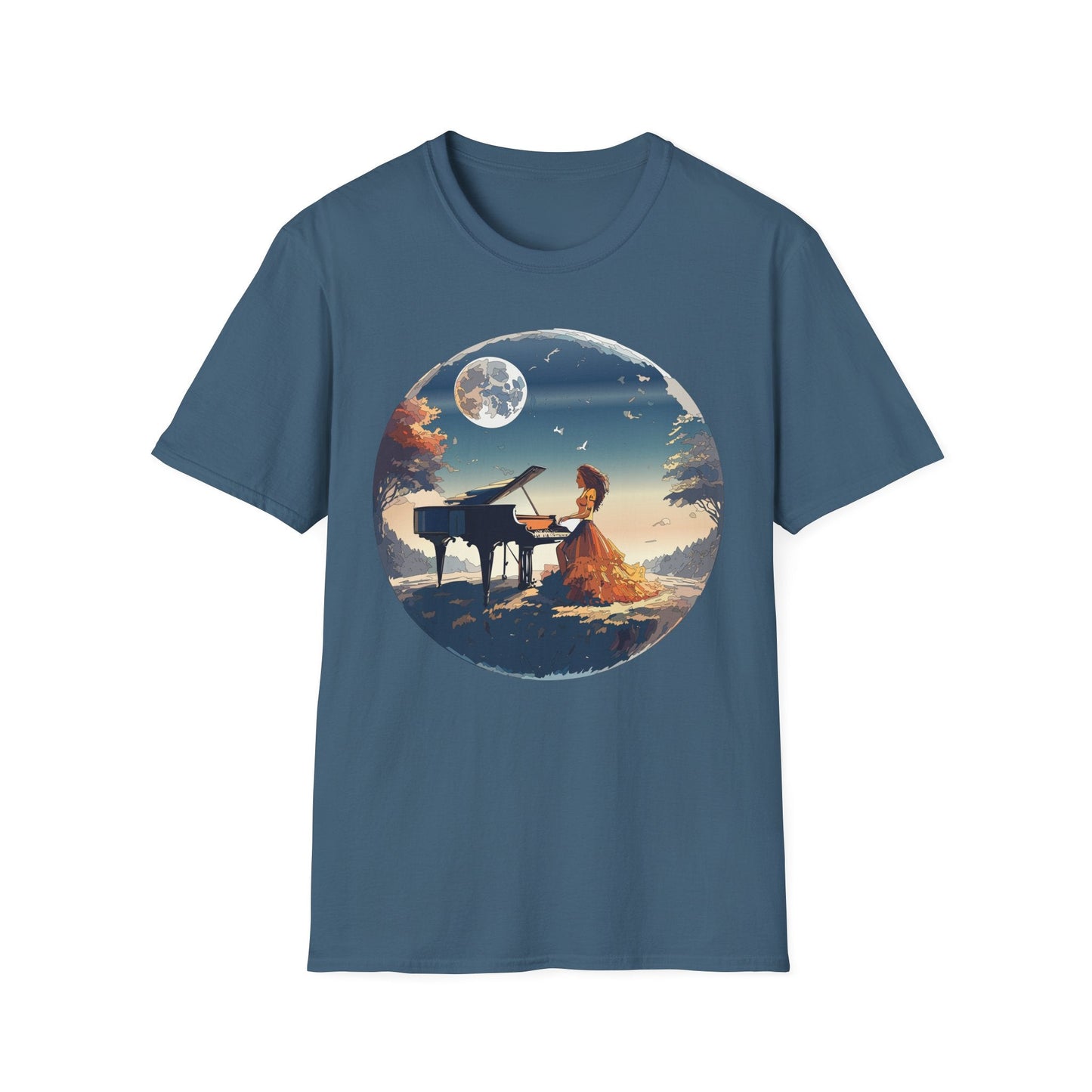 Womens Graphic T Shirt Art Design Gildan Softstyle Tee 100 Percent Ring Spun Cotton Unisex
