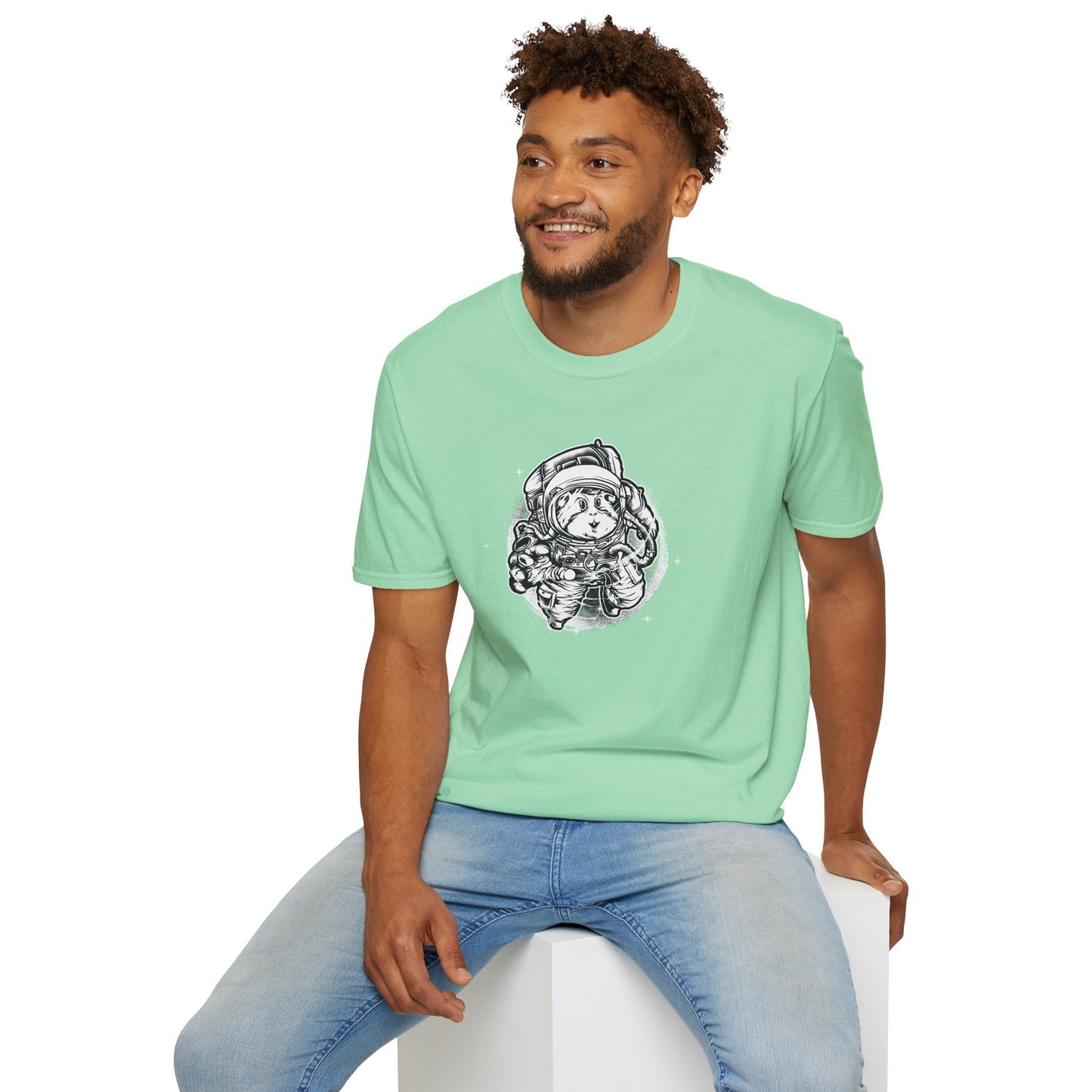 Cartoon T Shirt Animation Tee Funny Design Unisex Gildan Softstyle Cotton 64000 Tee Premium