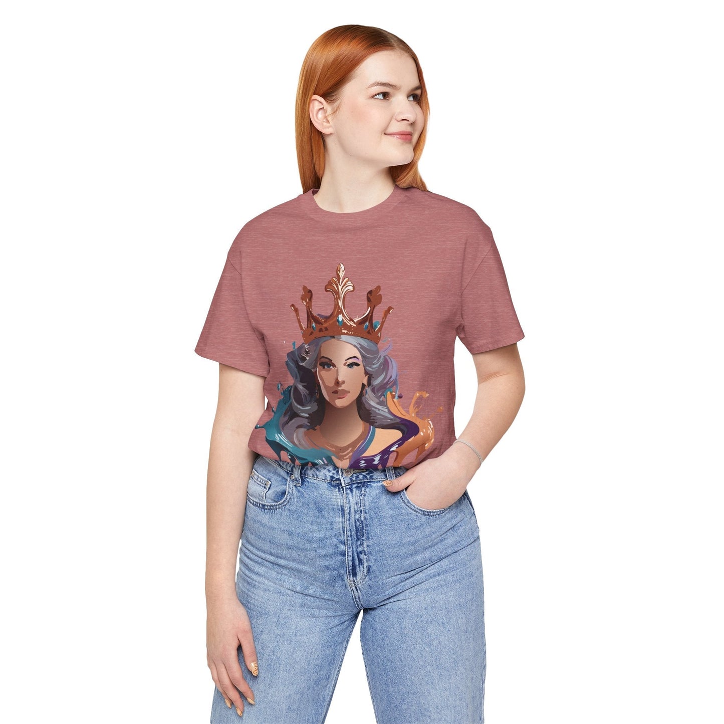 Queen Graphic T Shirt Unisex Adelpha Art Design Tee Premium Quality Jersey Short Sleeve