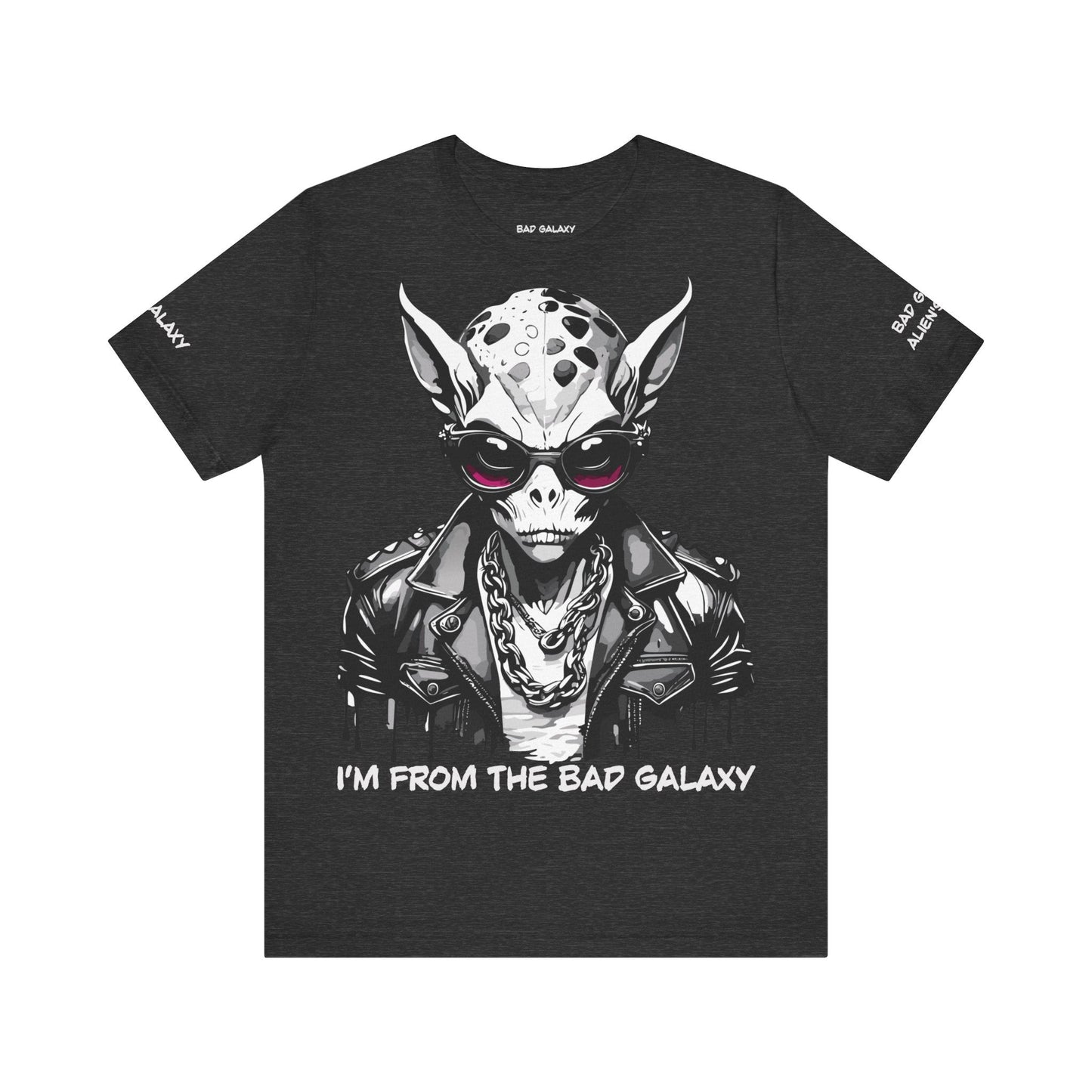 Alien Tee Shirt From Bad Galaxy Made To Order 100 Percent Cotton With Eco Friendly Inks