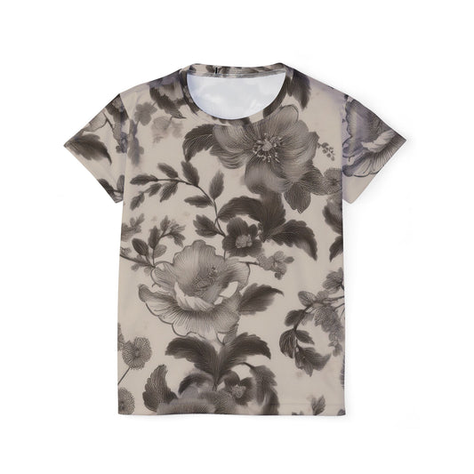 Floral Print Shirt, Shirt with Flowers