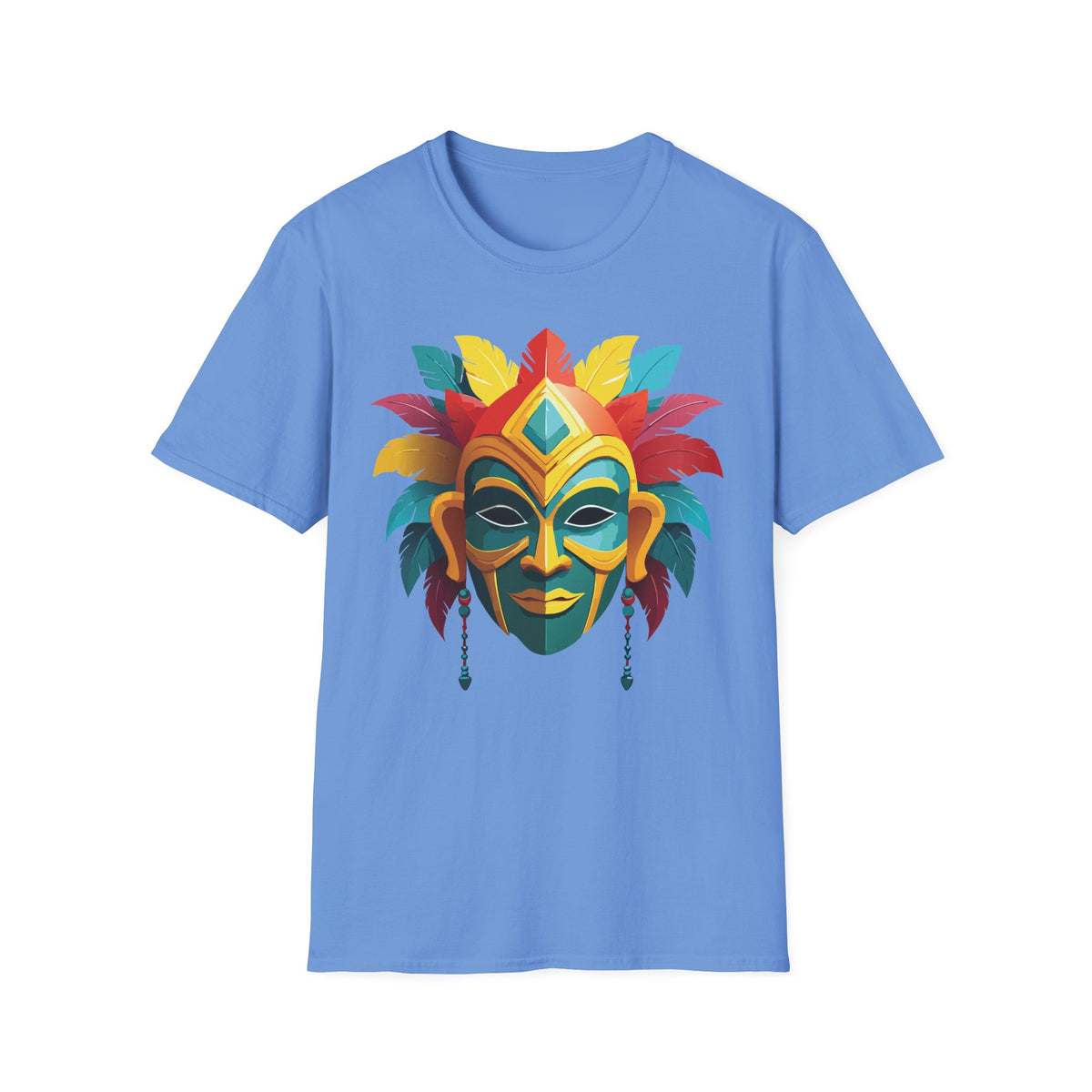 Mask Masquerade Carnival Graphic Tee Gildan Unisex 100 Cotton Tee Shirt m33
