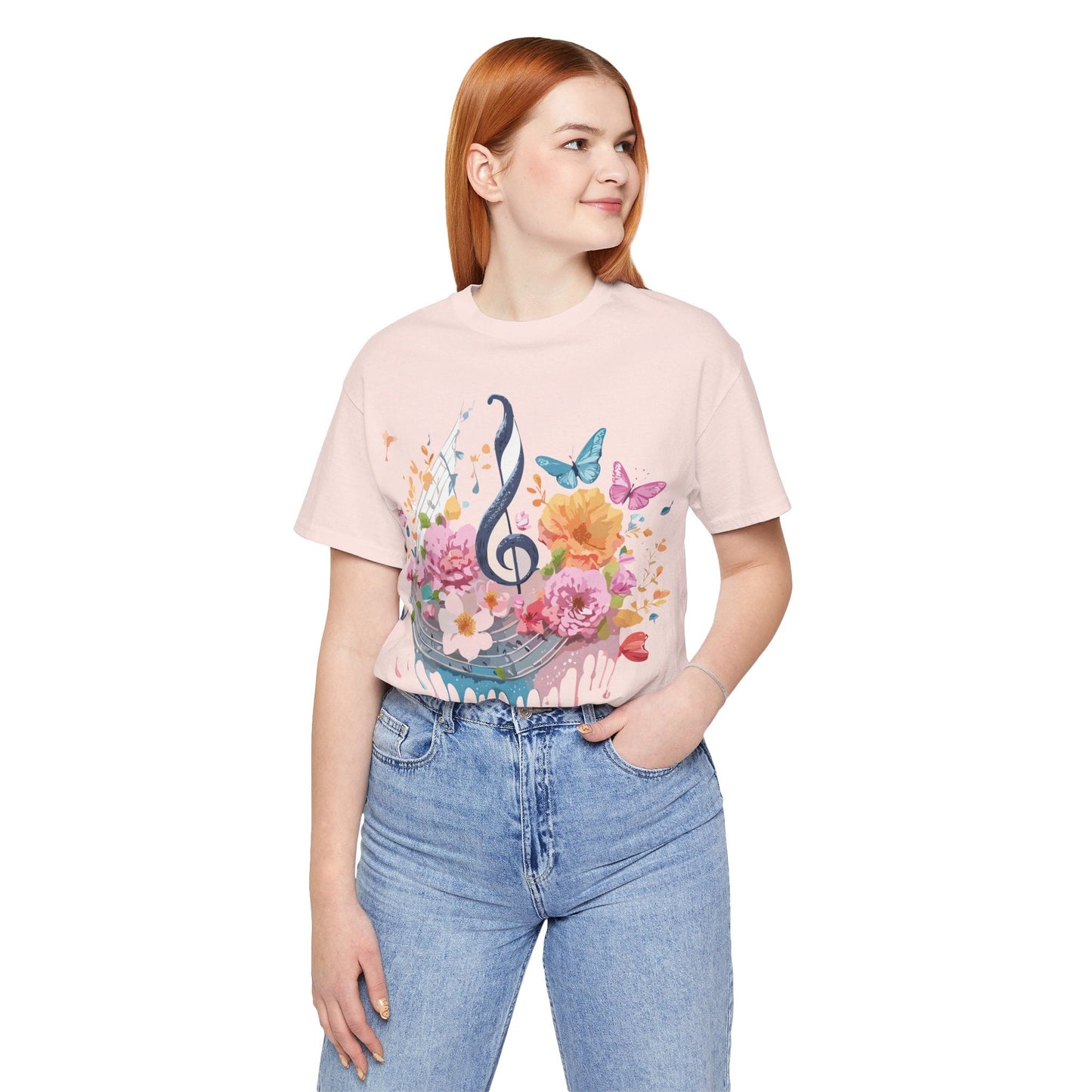Adelpha Graphic T Shirt Unisex Jersey Short Sleeve Vintage Inspired Artwork Music Tee