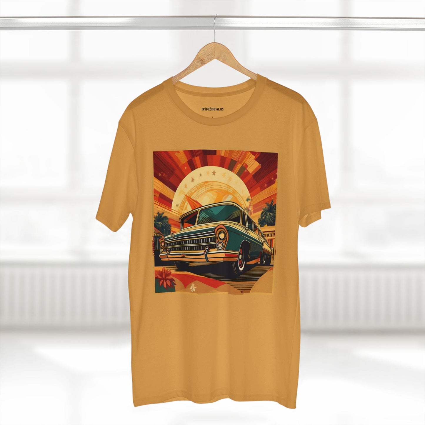 Retro Car Shirts Vintage Car Shirts RC 17 Unisex Premium Cotton Tee With Original Art Design