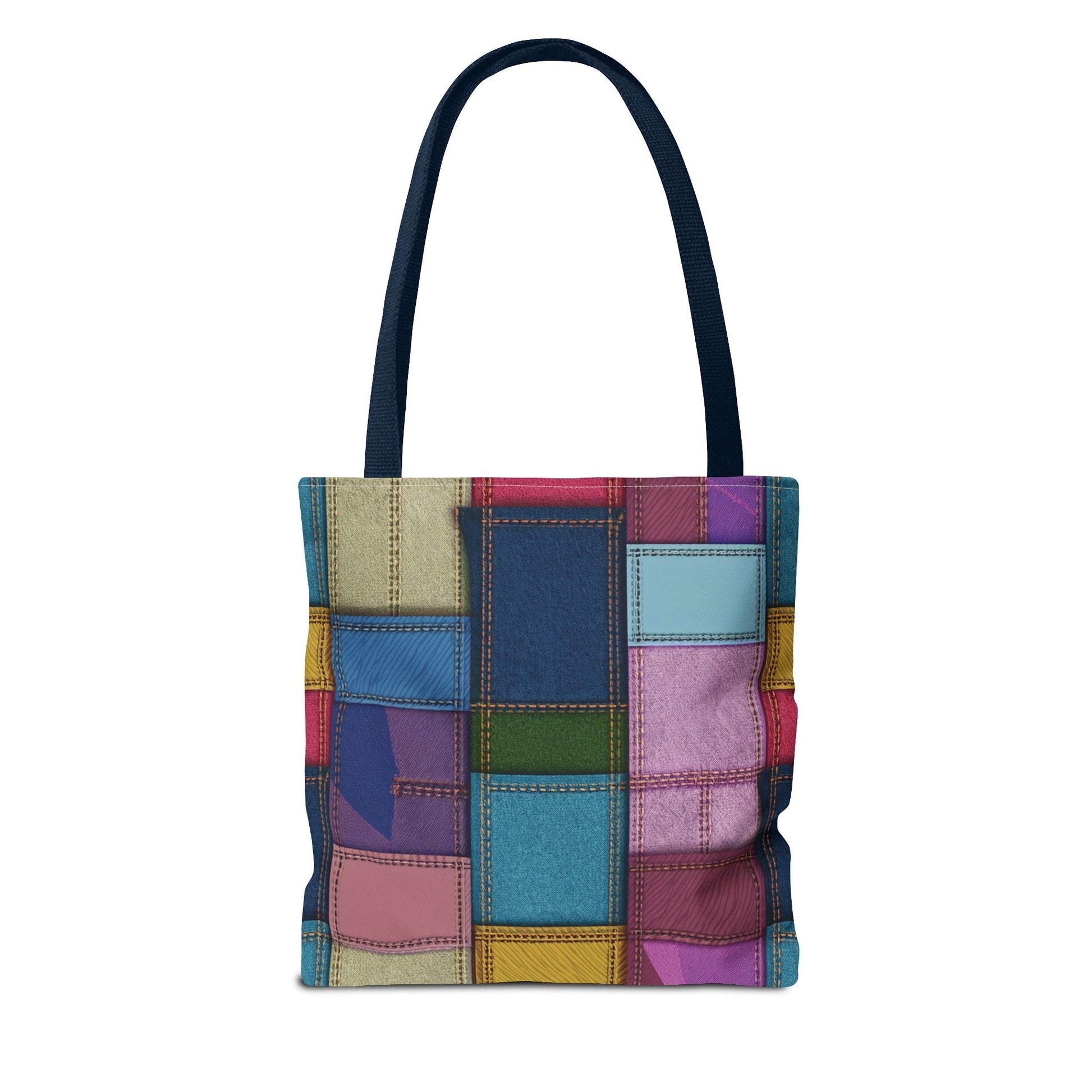 Denim Canvas Bag, Tote Bag Denim Printify