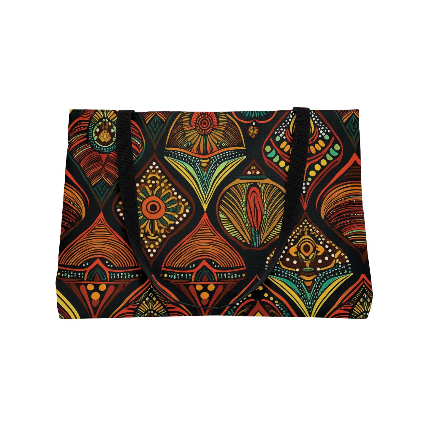 Ornament Print Big Bag High-Quality 100% Spun Poly 24x13 Canvas Art Bag OR-60