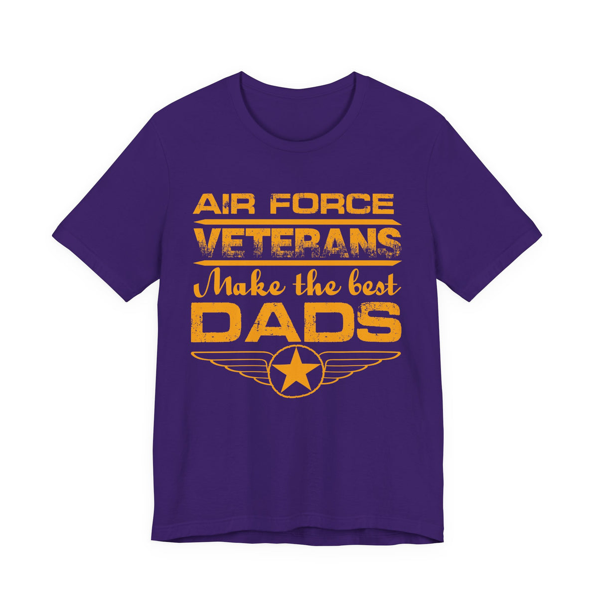 Air Force Veterans Make the Best Dads T-Shirt Military Dad Unisex Cotton Tee v48