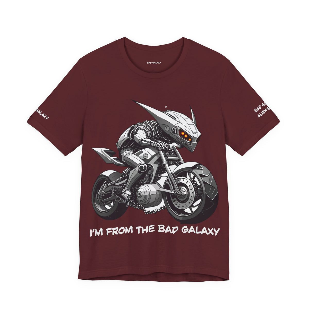 Alien Graphic Unisex Cotton Bella+Canvas Tee with Art Design b81