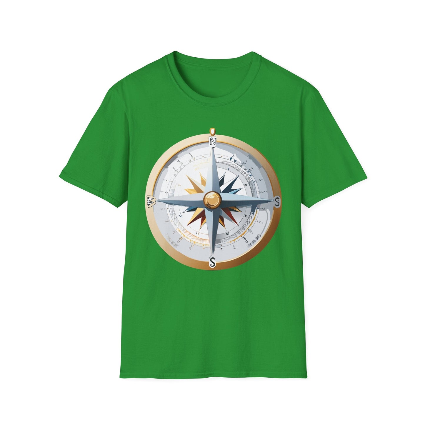 Compass Navigator Graphic Tee Unisex 100 Cotton 12