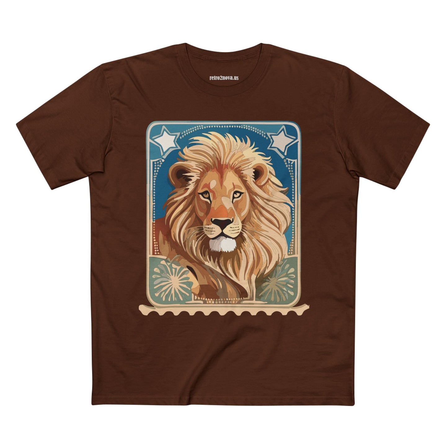 Stamp Shirt Postage Stamp Graphic Tee Unisex Premium Cotton Retro2Nova Original Art Design PS 52