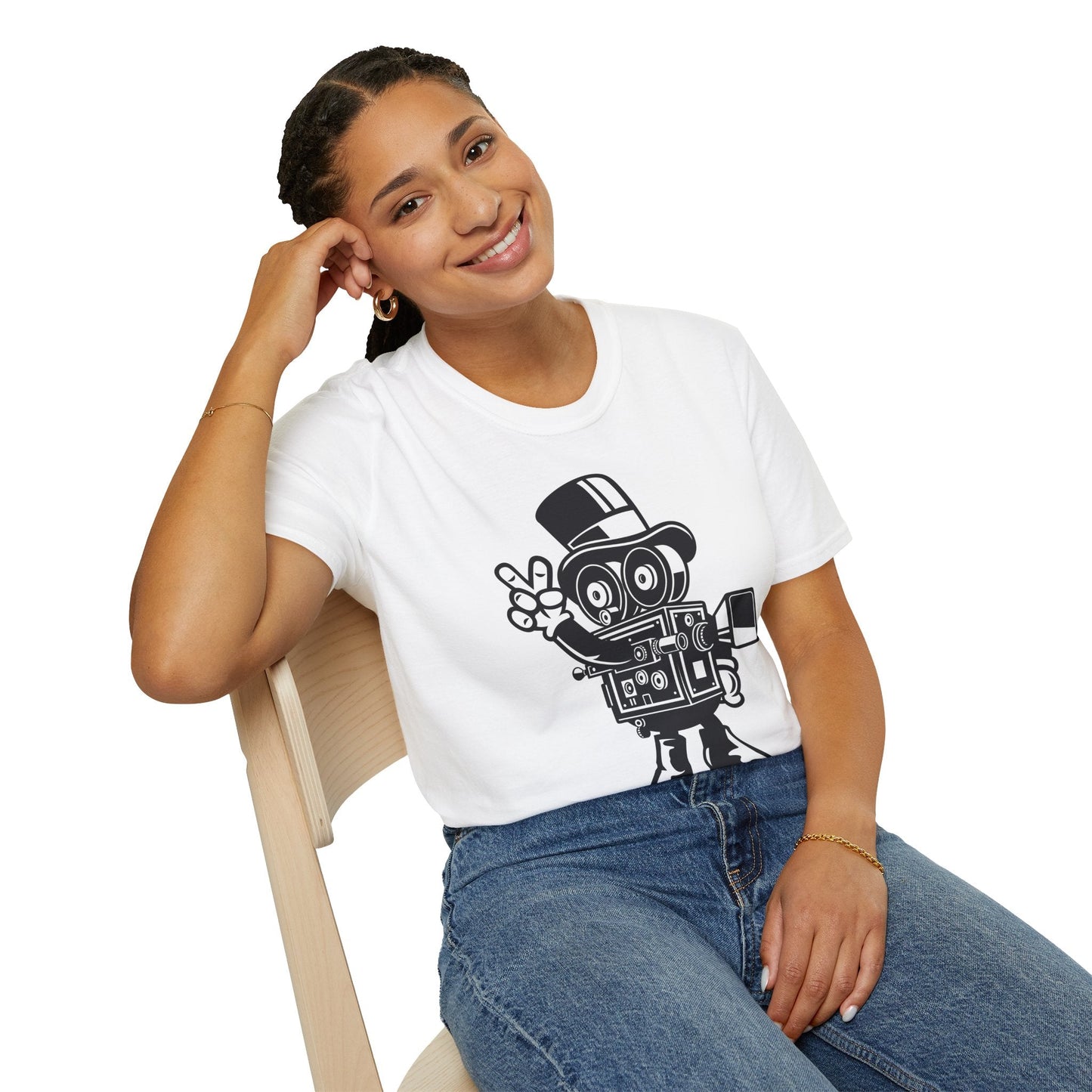 Cartoon T Shirt Animation T Shirt Funny Tee Unisex Gildan Softstyle 64000 Comfort Fit All Day