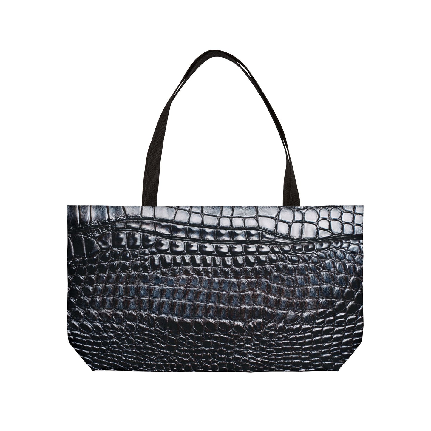 Leather Print Big Bag High-Quality 100% Spun Poly 24x13 Canvas Art Bag L-9