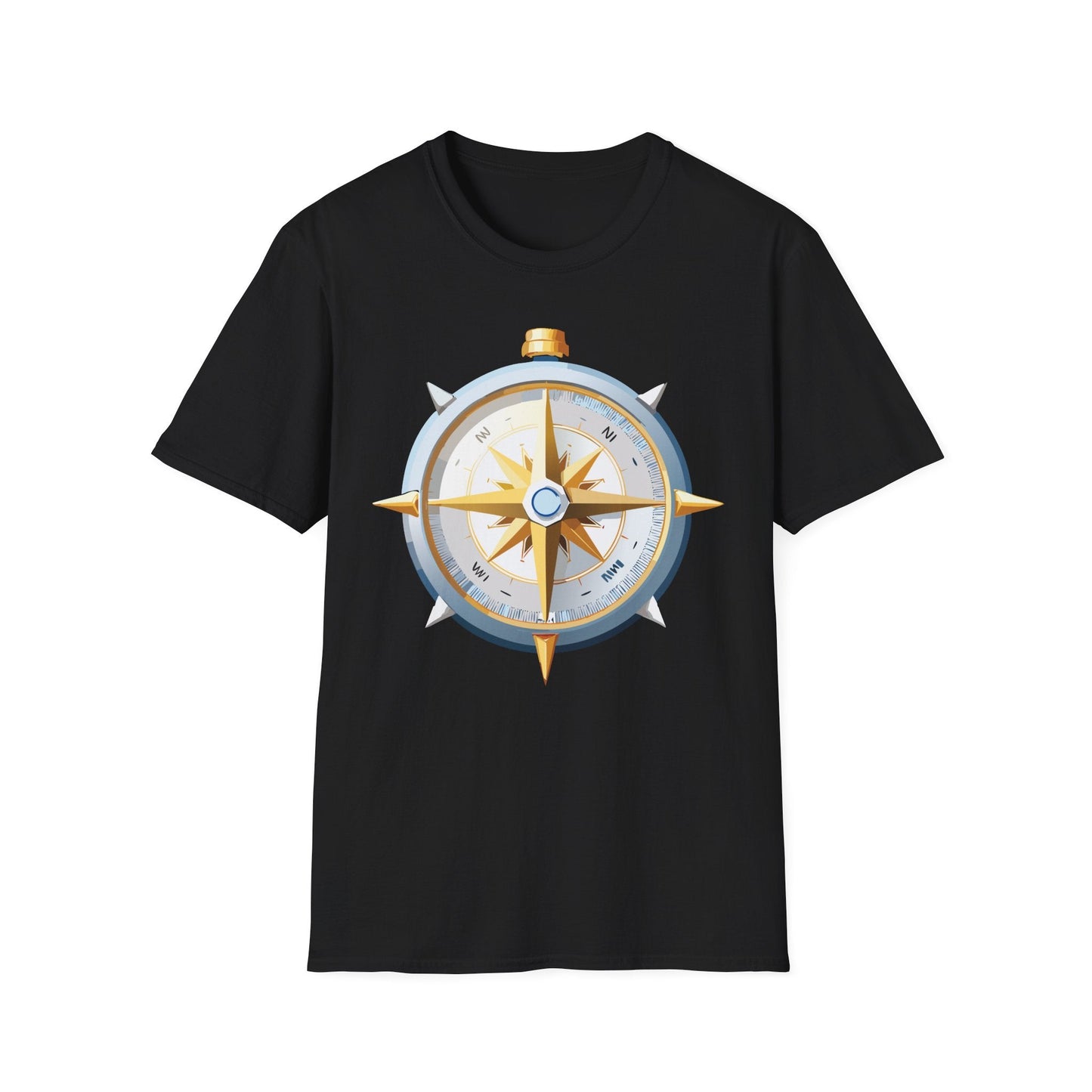 Compass Navigator Graphic Tee Unisex 100 Cotton 15