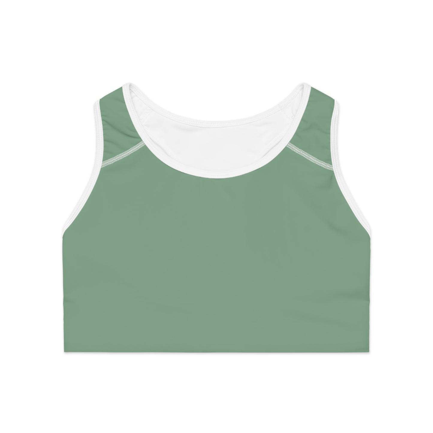 Green Color Sports Bra, Green Sports Bra 4