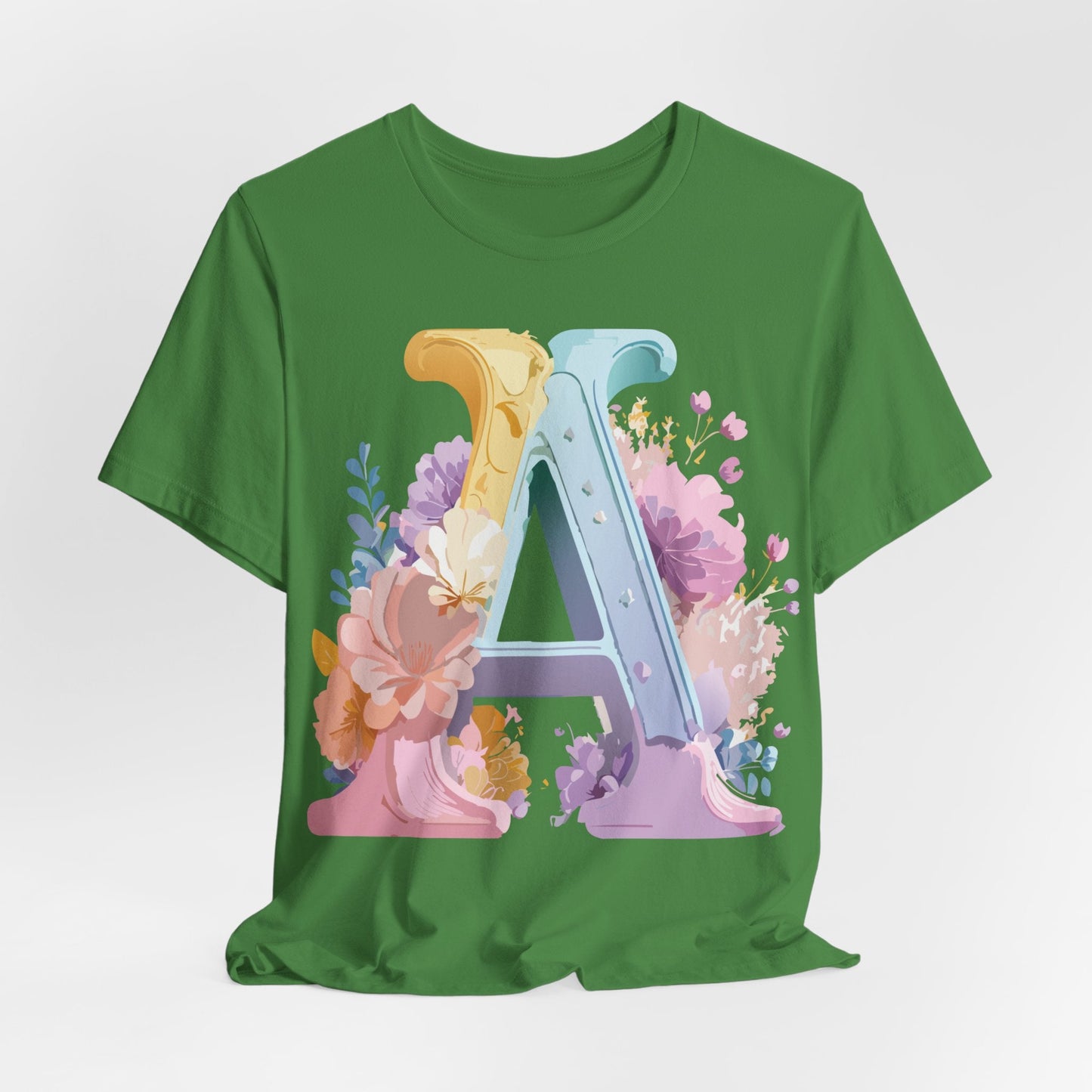 Letter A Shirt Unisex Graphic Tee With Vintage Inspired Adelpha Artwork For Everyday Wear