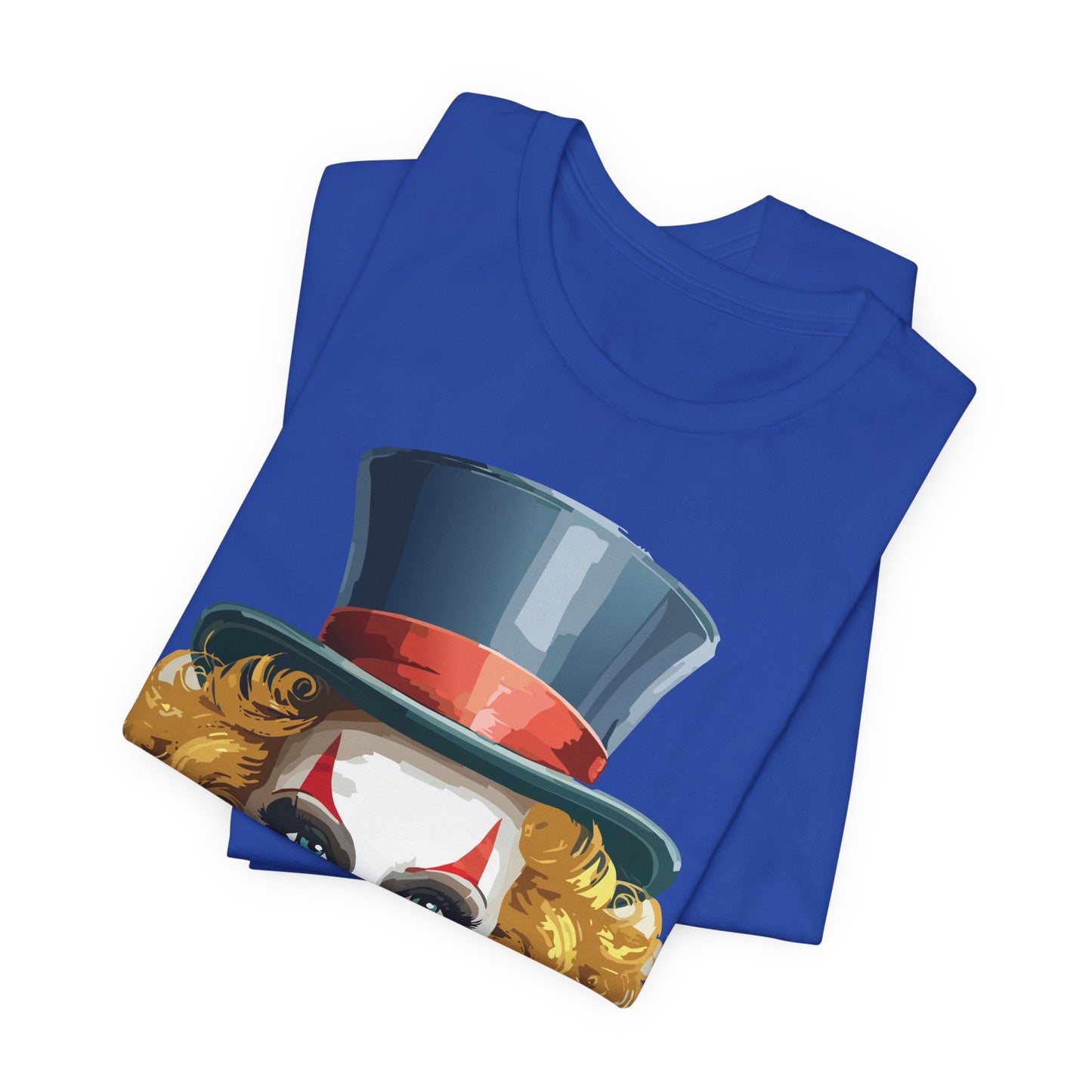 Clown Shirt, Funny Shirt, T-Shirt with Clown, Funny Art Design Tee, Circus Tees, Circus T-Shirt, Unisex Humor Wear 11