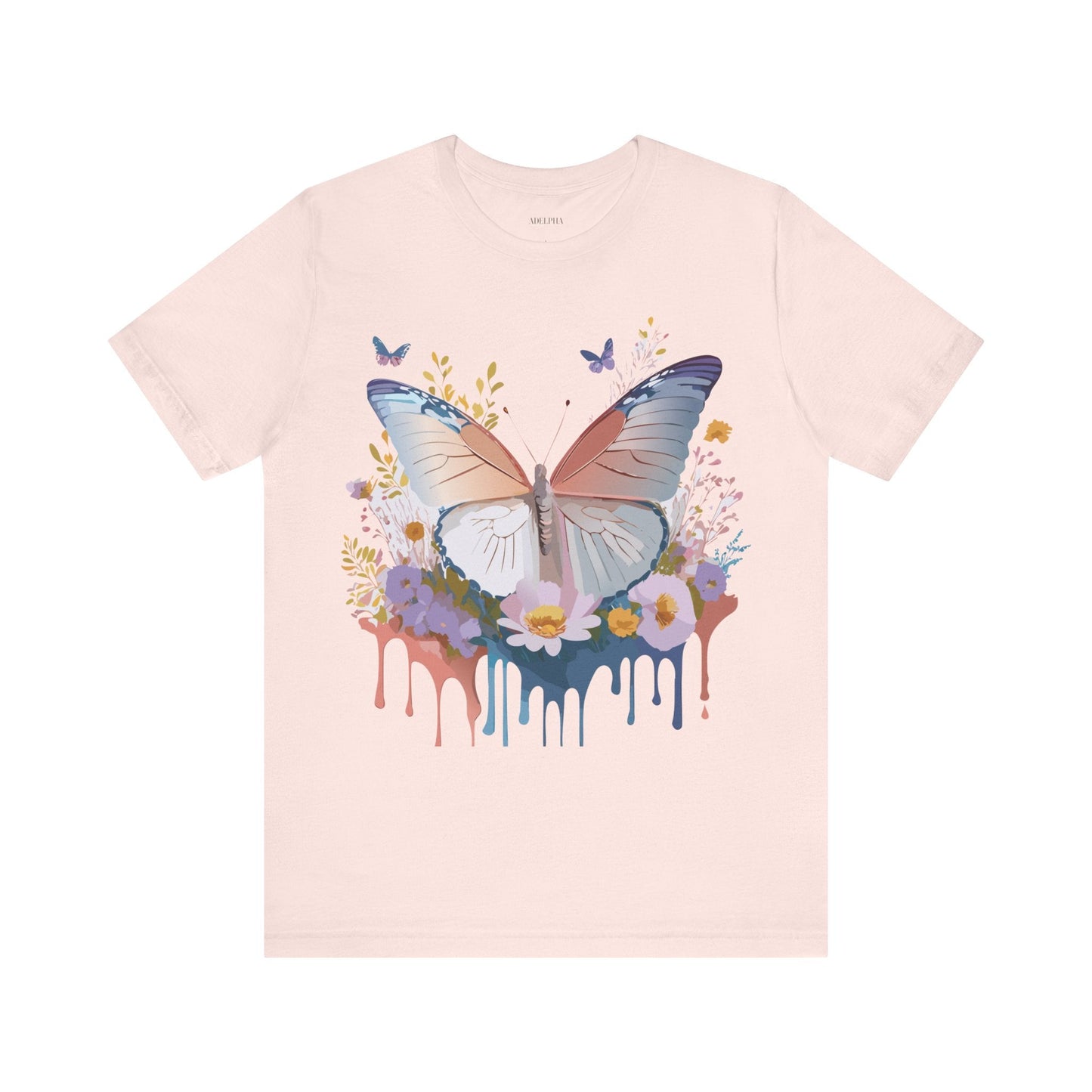 Butterfly Graphic Tee Unisex Vintage Art Design Adelpha Collection