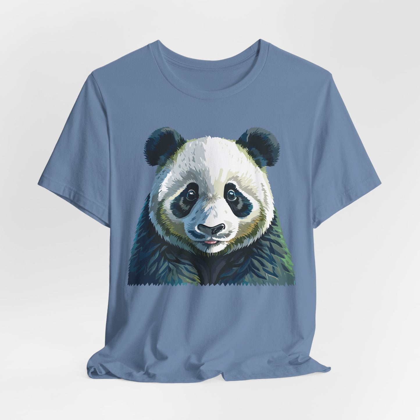 Unisex Animal Graphic Tee Shirt With Wild Animals Art Design Gildan Softstyle 64000