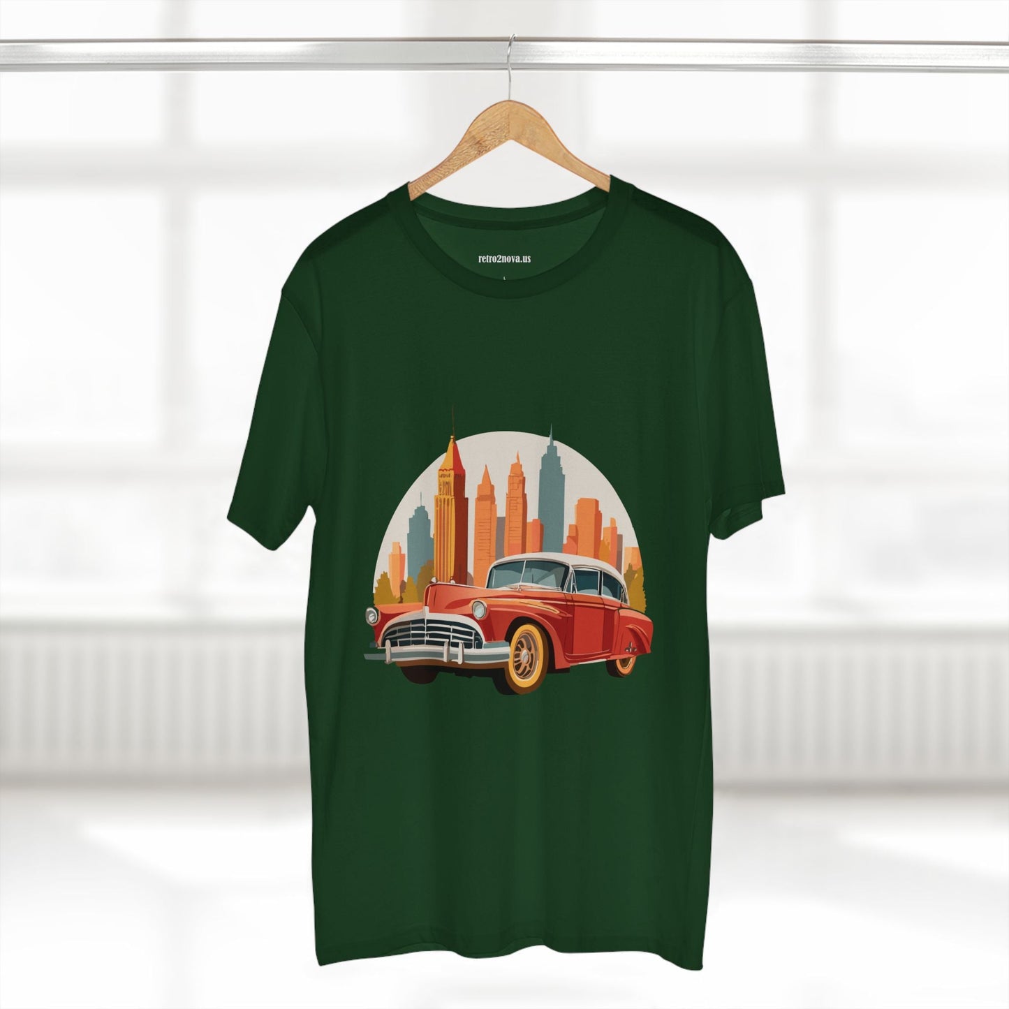 Retro Car Shirts Vintage Car Shirt RC2 Unisex Premium Cotton Tee With Original Art