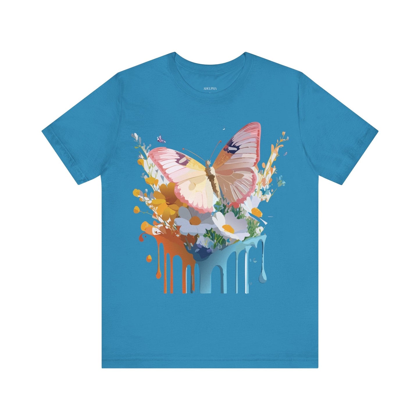 Adelpha Butterfly Graphic Tee Unisex Short Sleeve Shirt Vintage Artwork