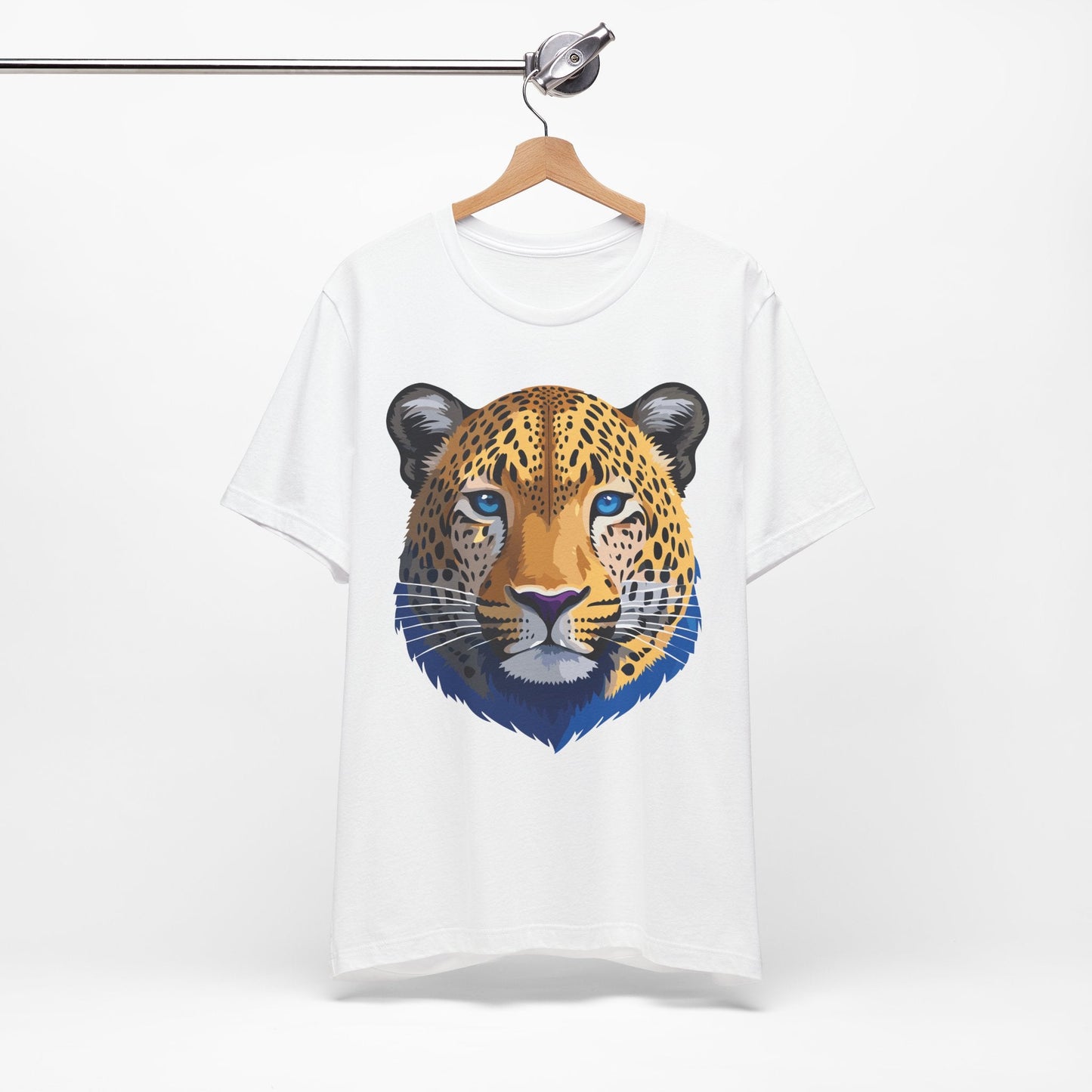 Unisex Animal Graphic Tee Shirt With Wildlife Art Design For Everyday Comfort Short Sleeve